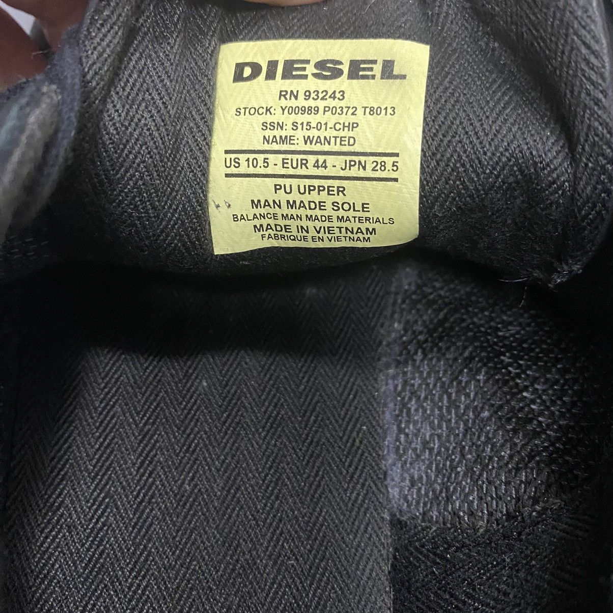 Diesel Diesel Wanted II Low Top Sneakers Size US 10.5 / EU 43-44 - 10 Thumbnail