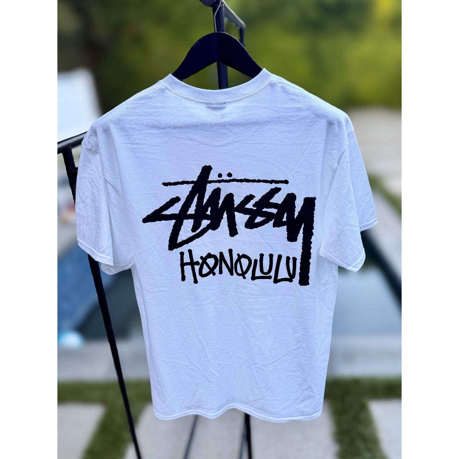 Stussy Stussy Santa Ana chapter archive store tee White | Grailed