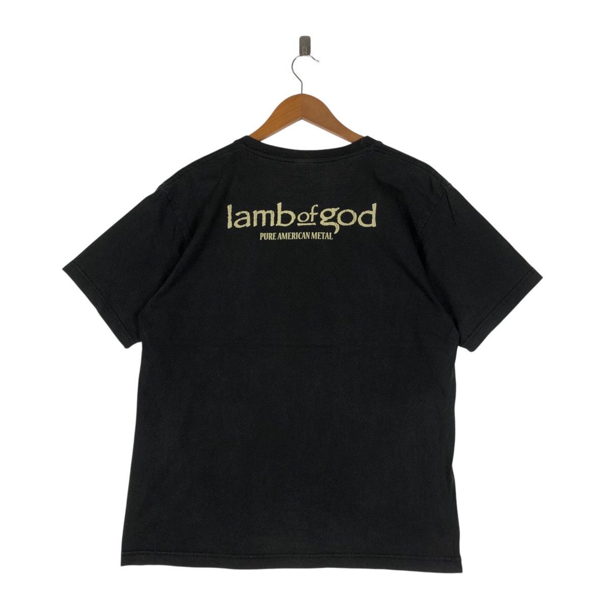 Vintage LAMB OF GOD American Heavy Metal Band T-Shirt Size US L / EU 52-54 / 3 - 4 Thumbnail