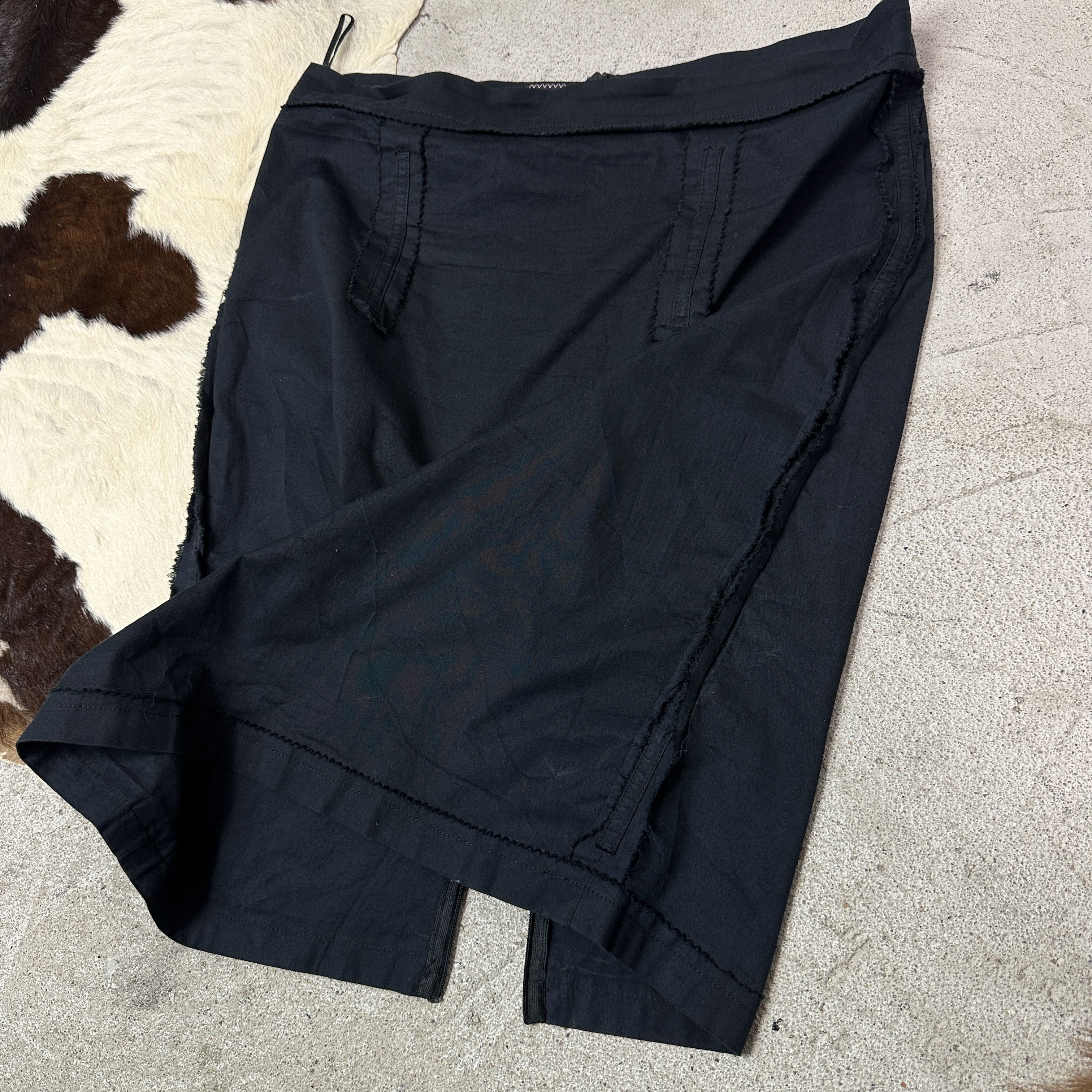Jean Paul Gaultier Vintage Avant Garde Classy Jean Paul Gaultier Midi Skirt Y2K Size 26" / US 2 / IT 38 - 4 Thumbnail