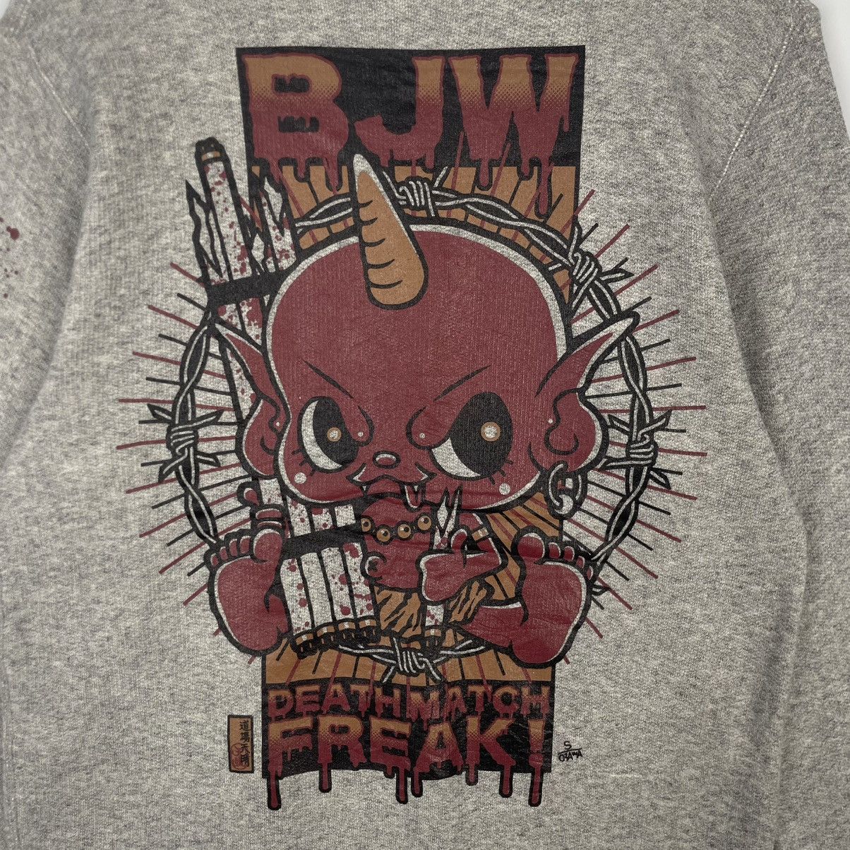 Designer × Vintage vintage Hoodie/sweater Death match freak Size US S / EU 44-46 / 1 - 9 Thumbnail