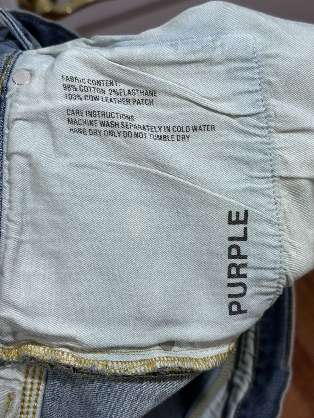 Purple Brand PURPLE BRAND JEANS SIZE 34 Size US 34 / EU 50 - 5 Thumbnail