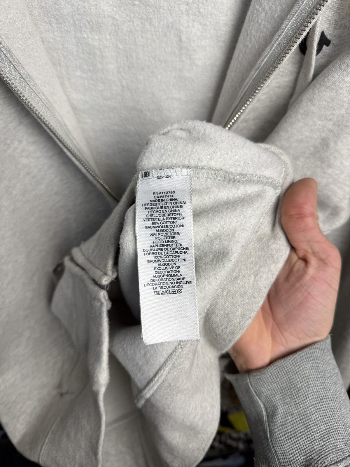 True Religion Y2k True Religion Zip Hoodie Gray Big Logo Size US S / EU 44-46 / 1 - 13 Thumbnail