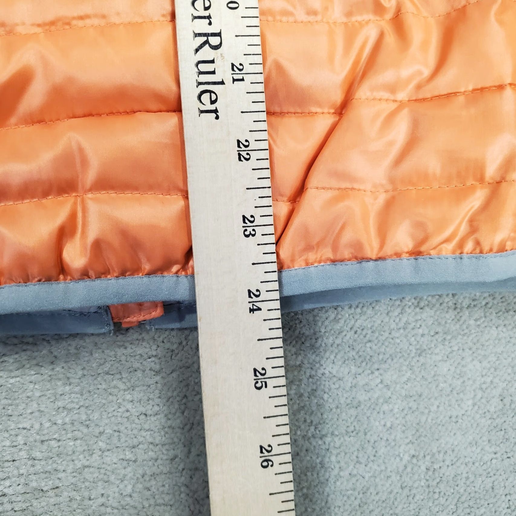Eddie Bauer Eddie Bauer Vest Womens Medium Orange Puffer Down Jacket Travex EB700 Quilted Vest Puffer Jacket Winter Fall Spring Summer Outdoor Womens Size M / US 6-8 / IT 42-44 - 7 Thumbnail