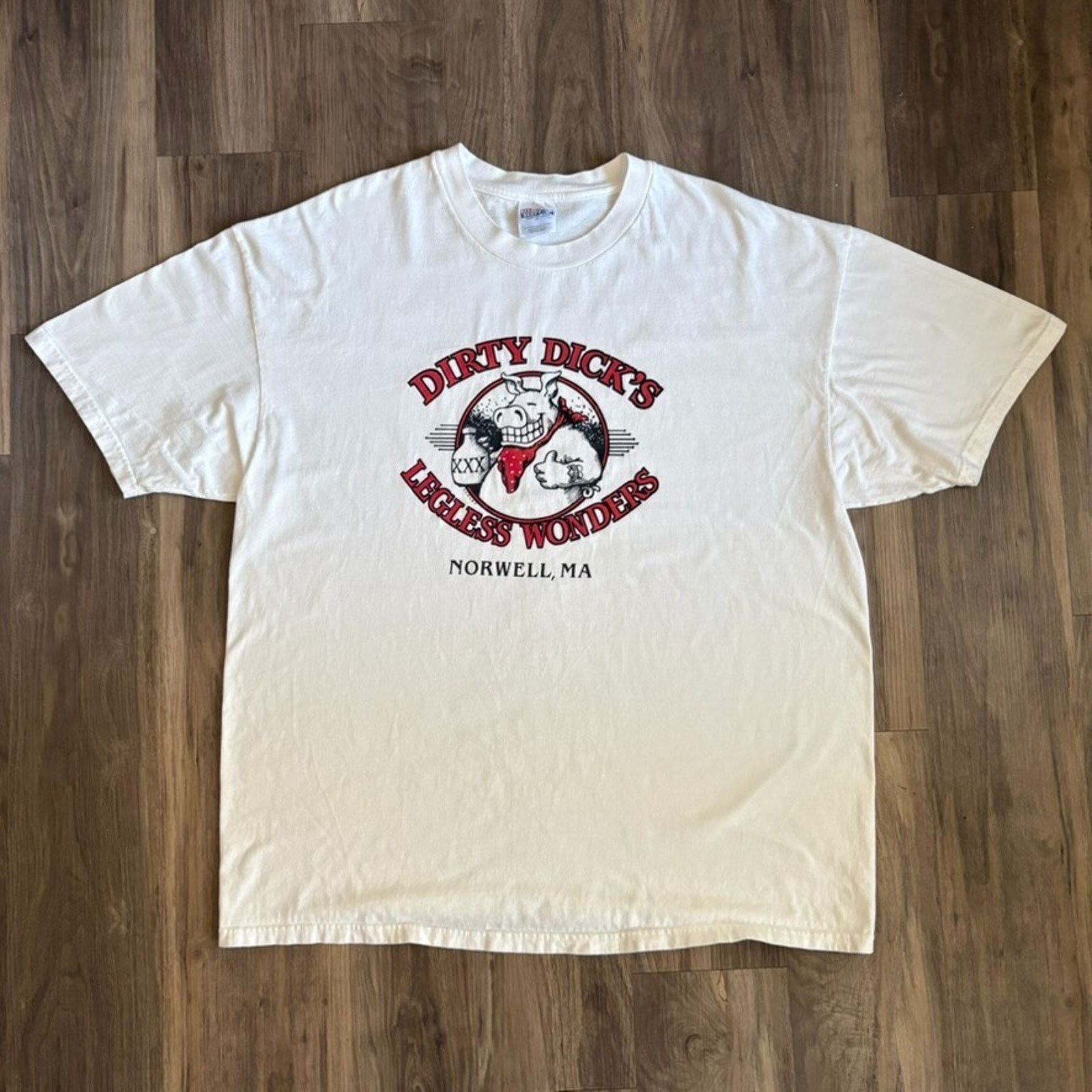 Vintage Vintage Dirty Dicks T-Shirt Men's Size XXL Size US XXL / EU 58 / 5 - 2 Thumbnail