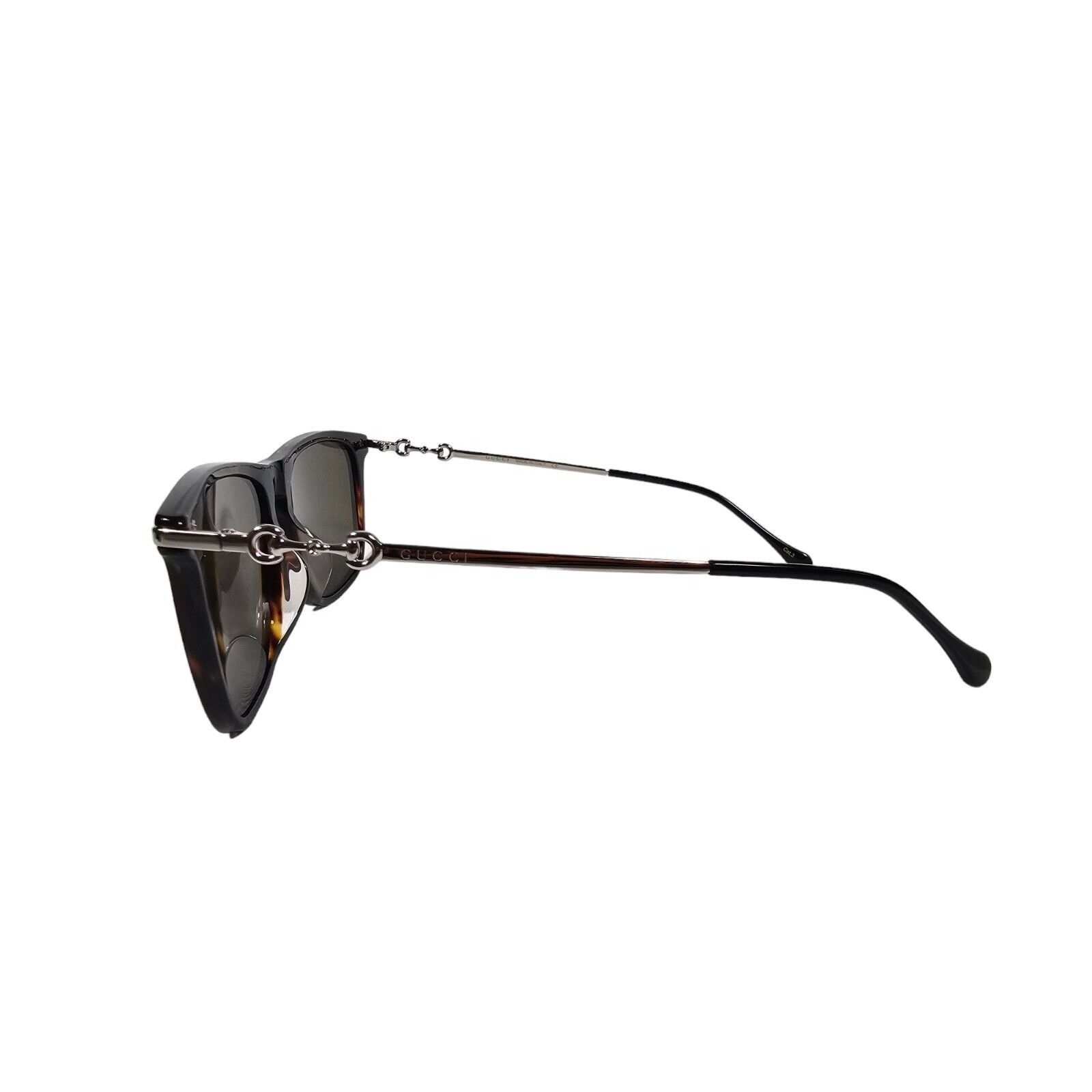 Gucci Gucci Brown Rectangular Mens Sunglasses Size ONE SIZE - 6 Thumbnail