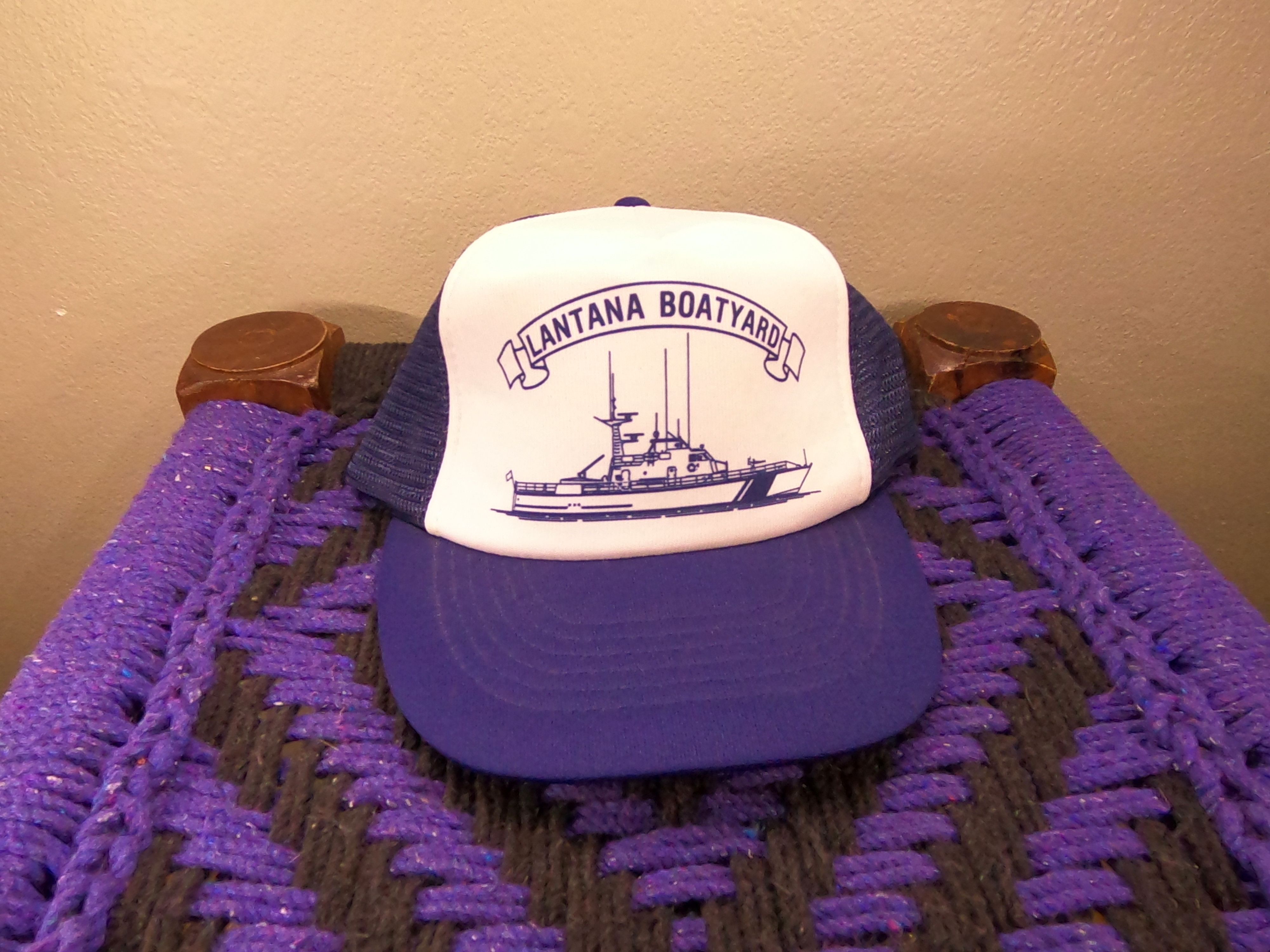 Other Lantana Boatyard Vintage Trucker Hat Size ONE SIZE - 1 Thumbnail