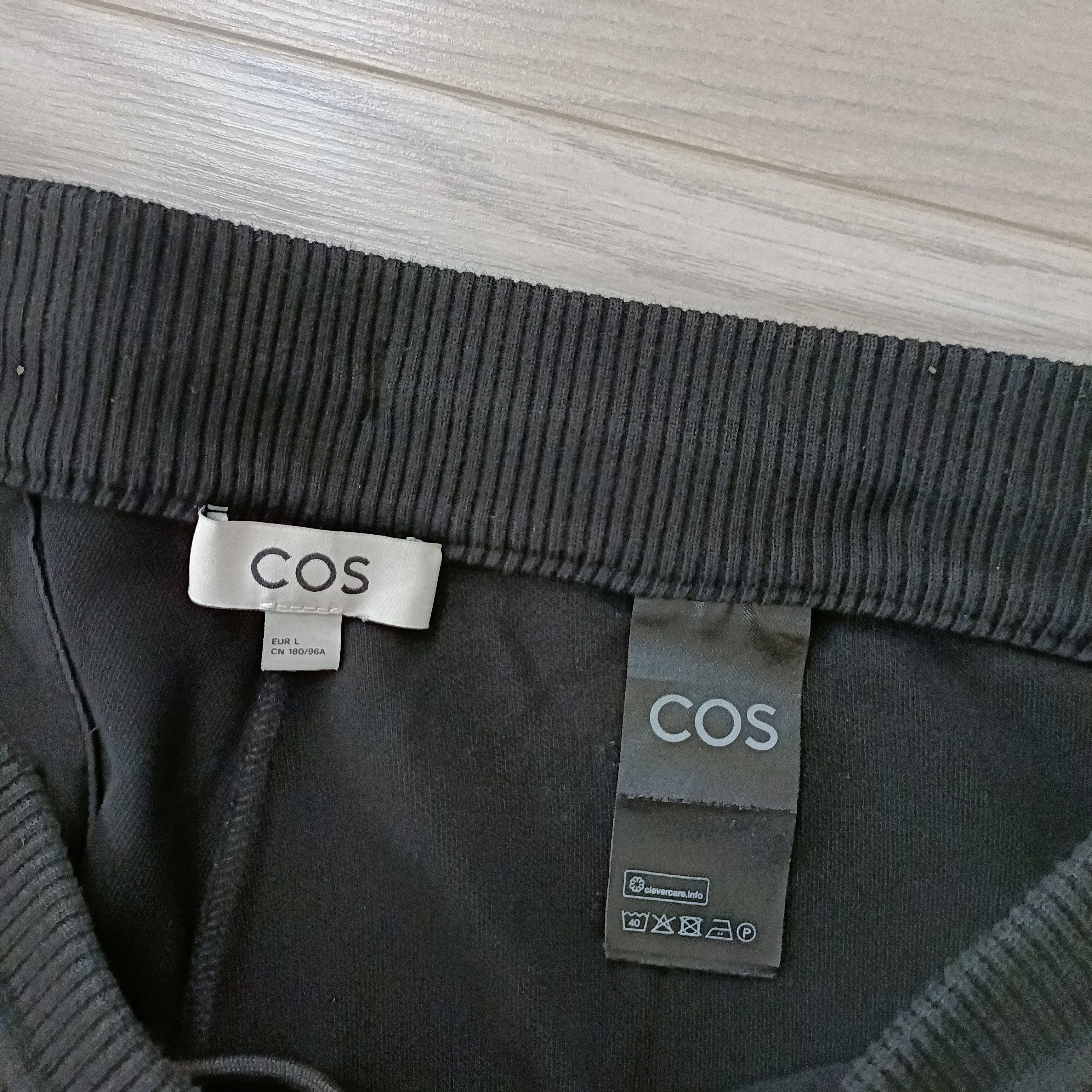 Cos Men's Black Cotton Sweatpants ! Size US 38 / EU 54 - 4 Thumbnail