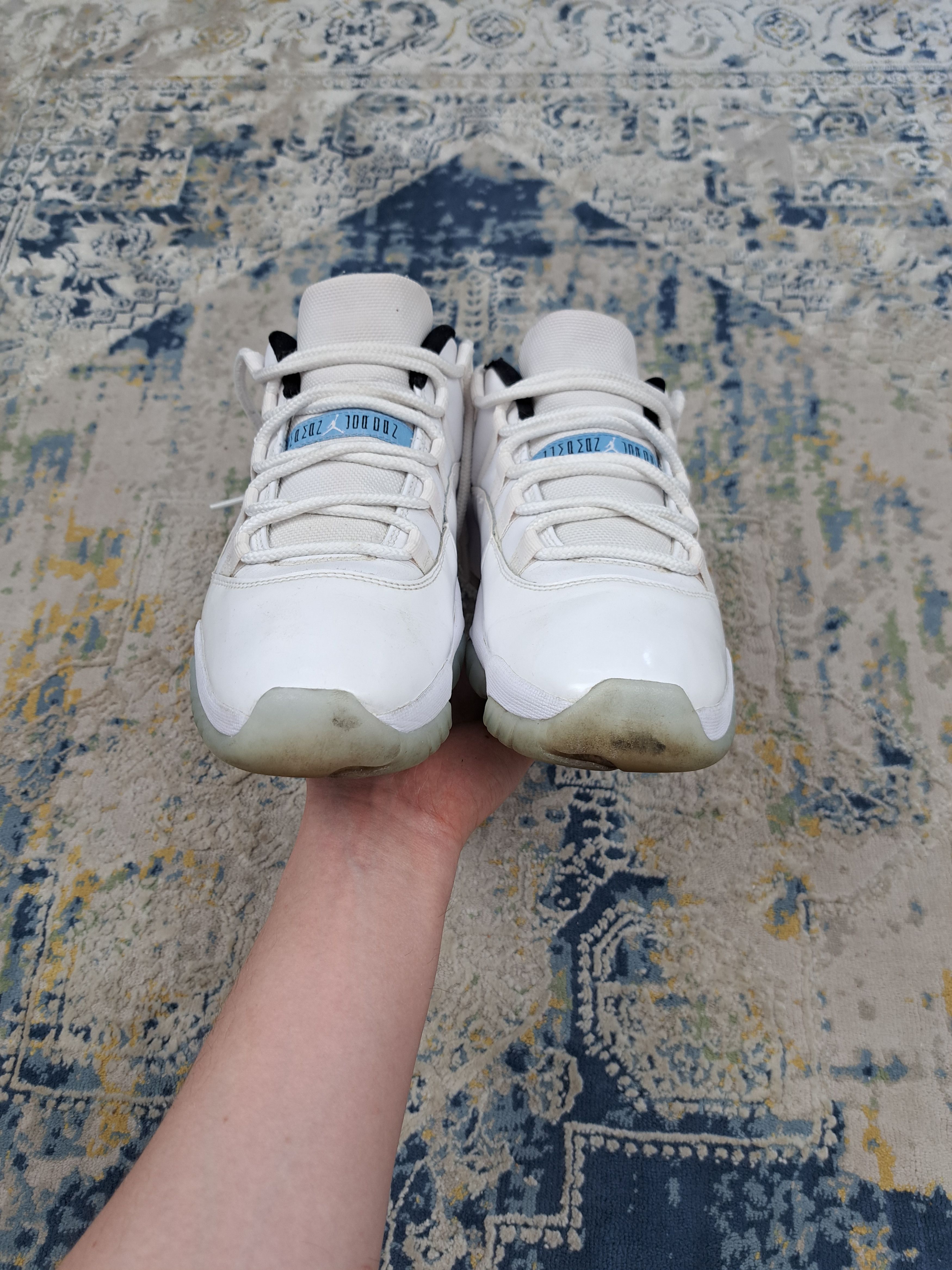 Jordan Brand Nike Air Jordan 11 Retro Low Legend Blue Size US 8.5 / EU 41-42 - 5 Thumbnail