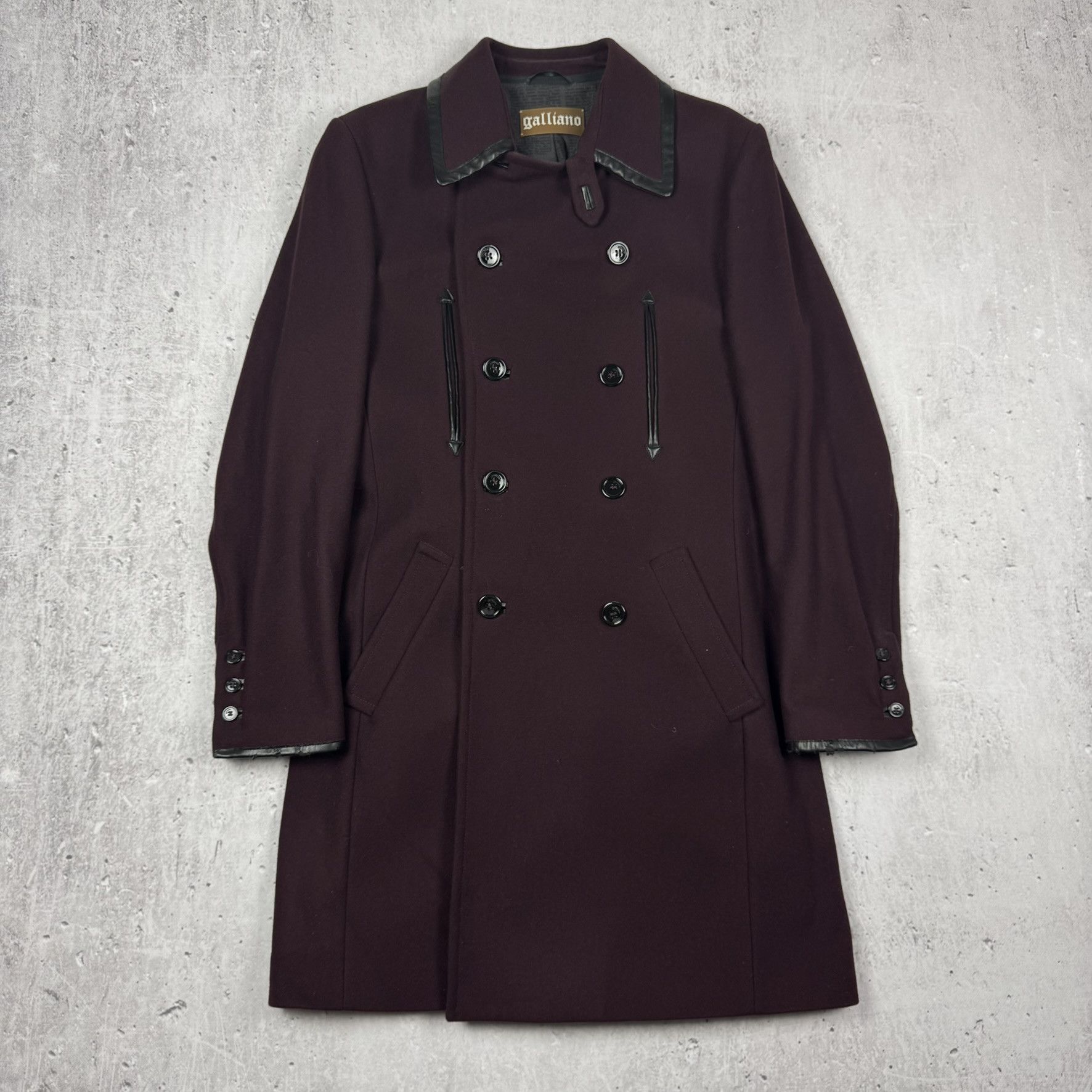 John Galliano Coat Coats