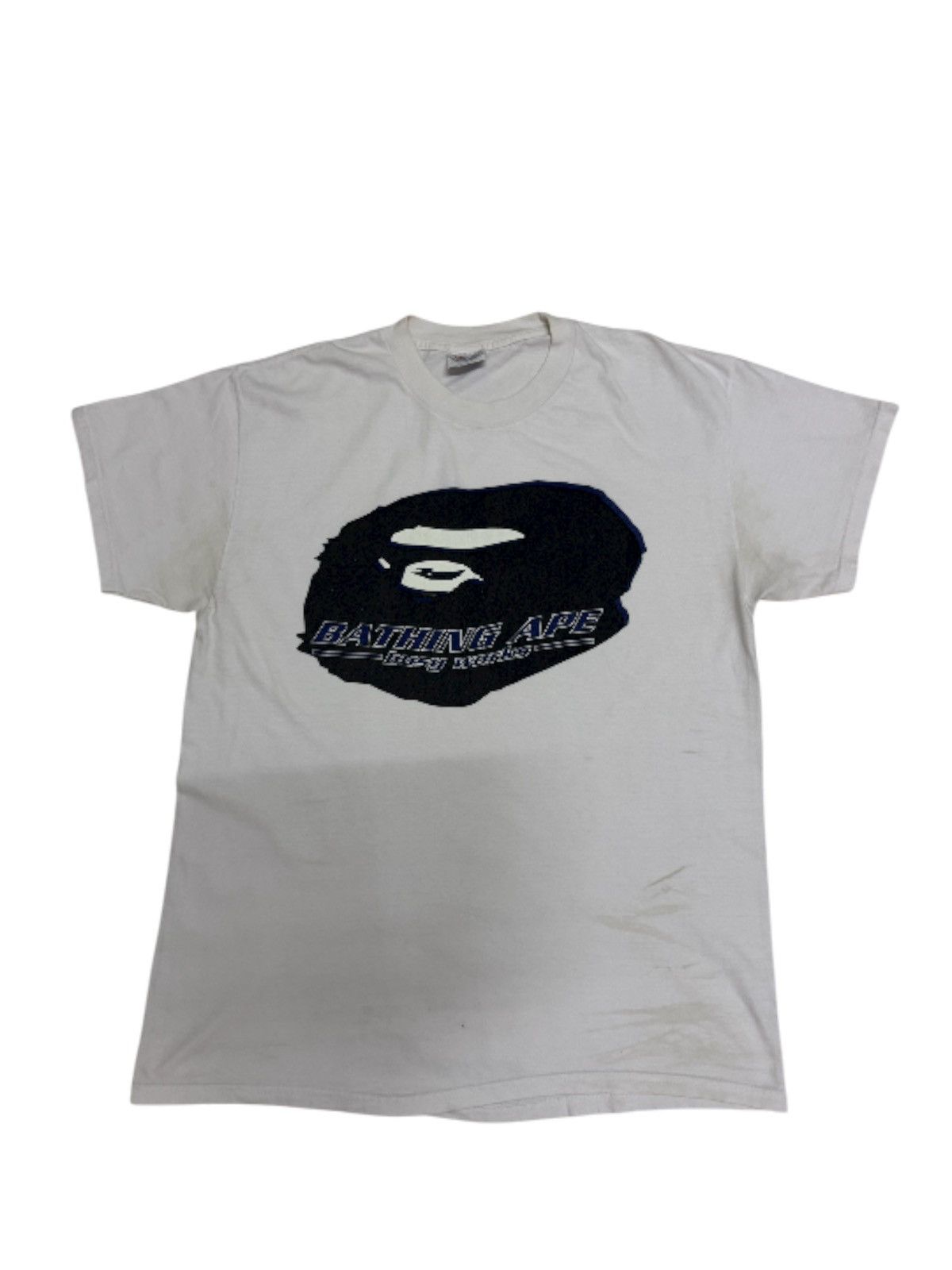 Bape Vintage 90s A Bathing Ape Busy Works Bape Tee Size US L / EU 52-54 / 3 - 1 Thumbnail
