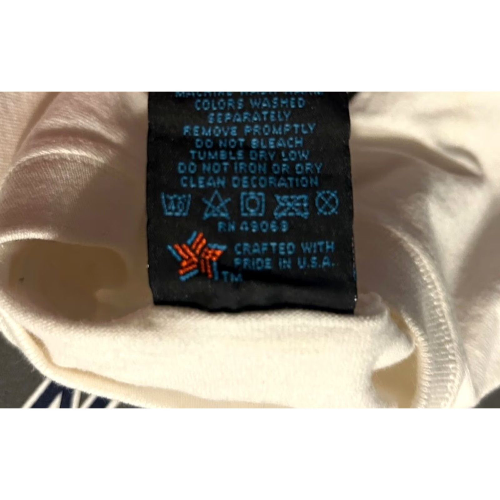 Soffe VINTAGE US Navy Shirt Short Sleeve Men XL Double Sided Reflective Graphic Soffe’s Choice Navy Logo Tee Size US XL / EU 56 / 4 - 7 Thumbnail
