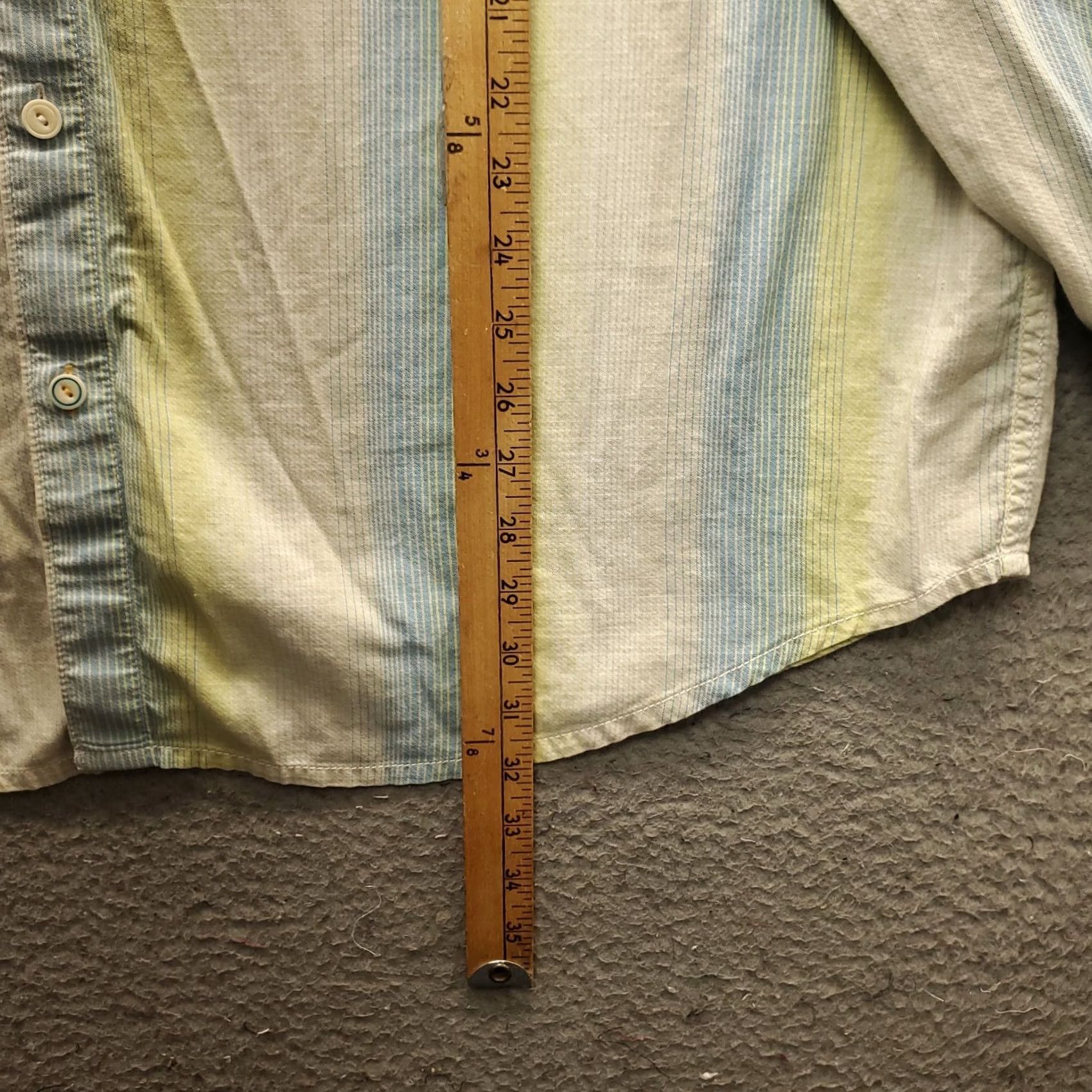 Tommy Bahama Tommy Bahama Shirt Mens Big 2X 2XB Multi Striped Relaxed Fit Long Sleeve Button Down Size US XXL / EU 58 / 5 - 3 Thumbnail
