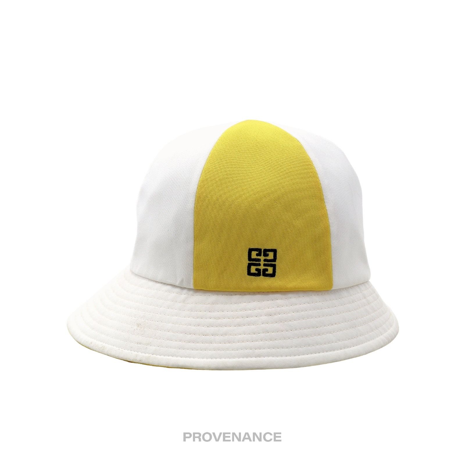 Givenchy 🔴 Givenchy 4G Bucket Hat - Yellow White Patchwork Size ONE SIZE - 1 Thumbnail