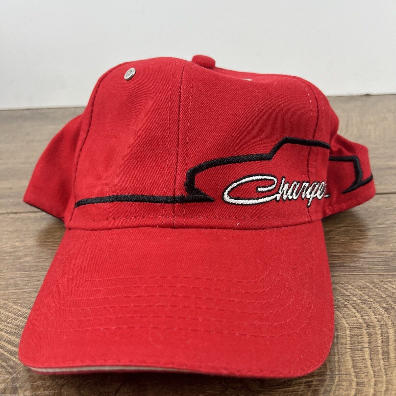 Other Dodge Charger Car Hat Red Cap Charger Adjustable Hat Red Adu Size ONE SIZE - 5 Thumbnail