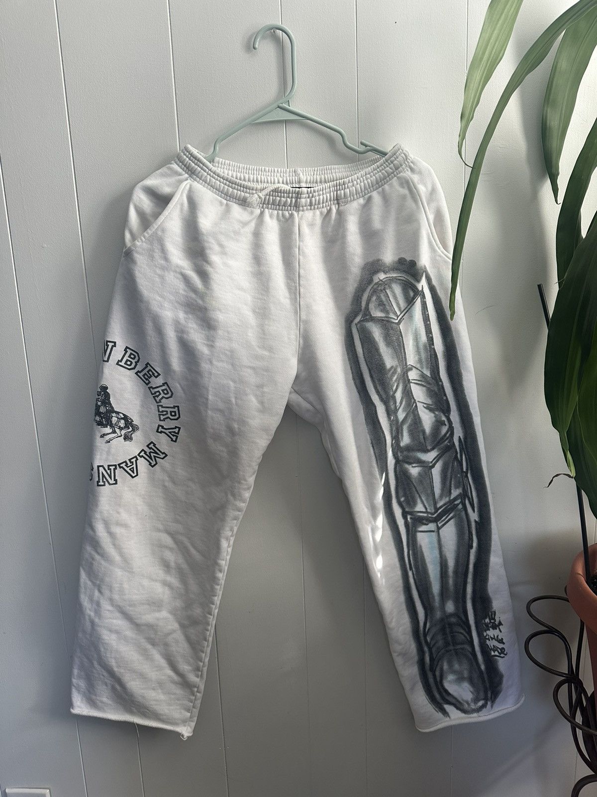 Pre-owned Unwanted Strawberry Mansion Armor Sweats In White
