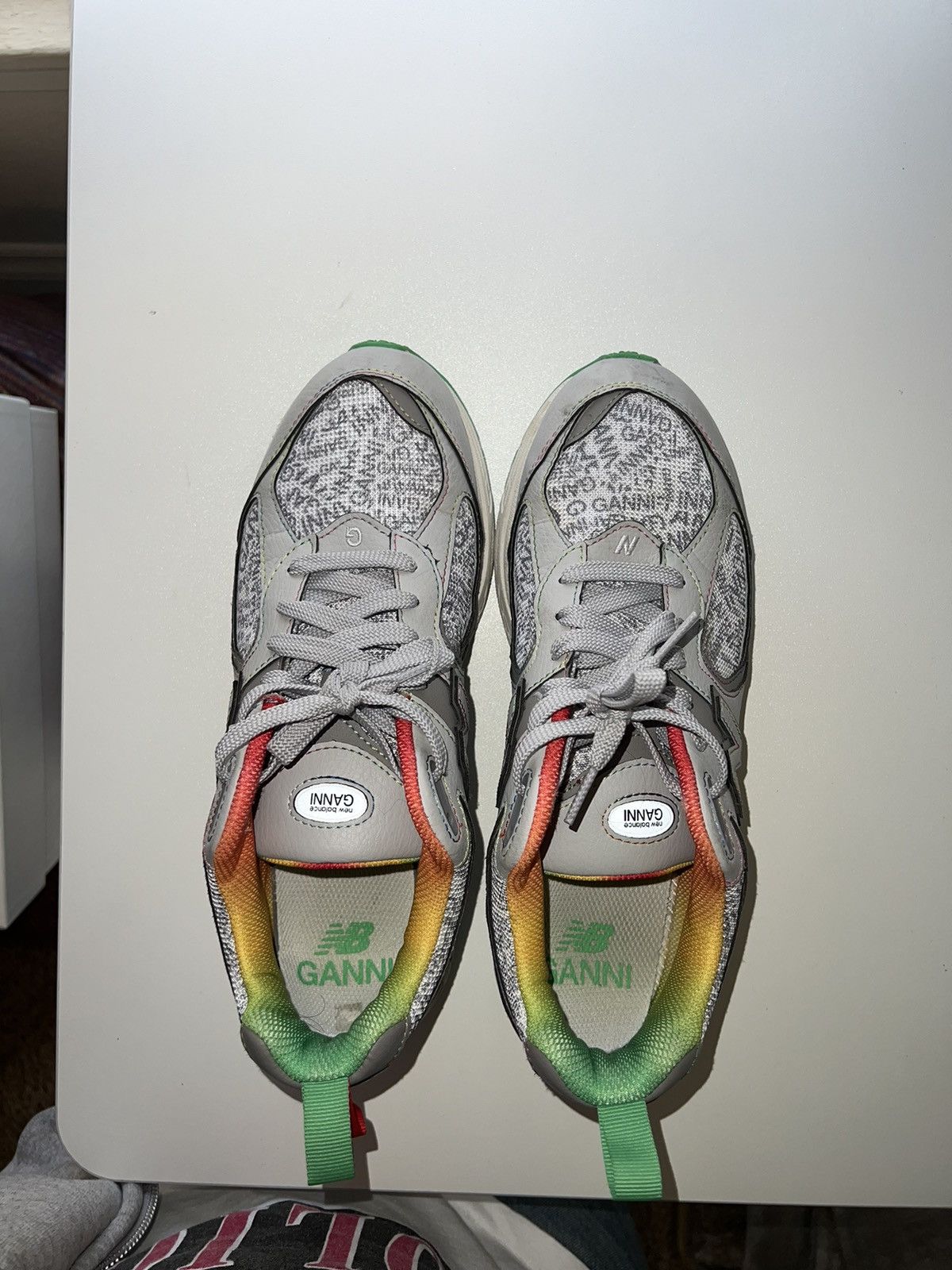 Gianni Valentino × New Balance New Balance x Ganni 2002R Rain Cloud Size US 9.5 / EU 42-43 - 8 Thumbnail