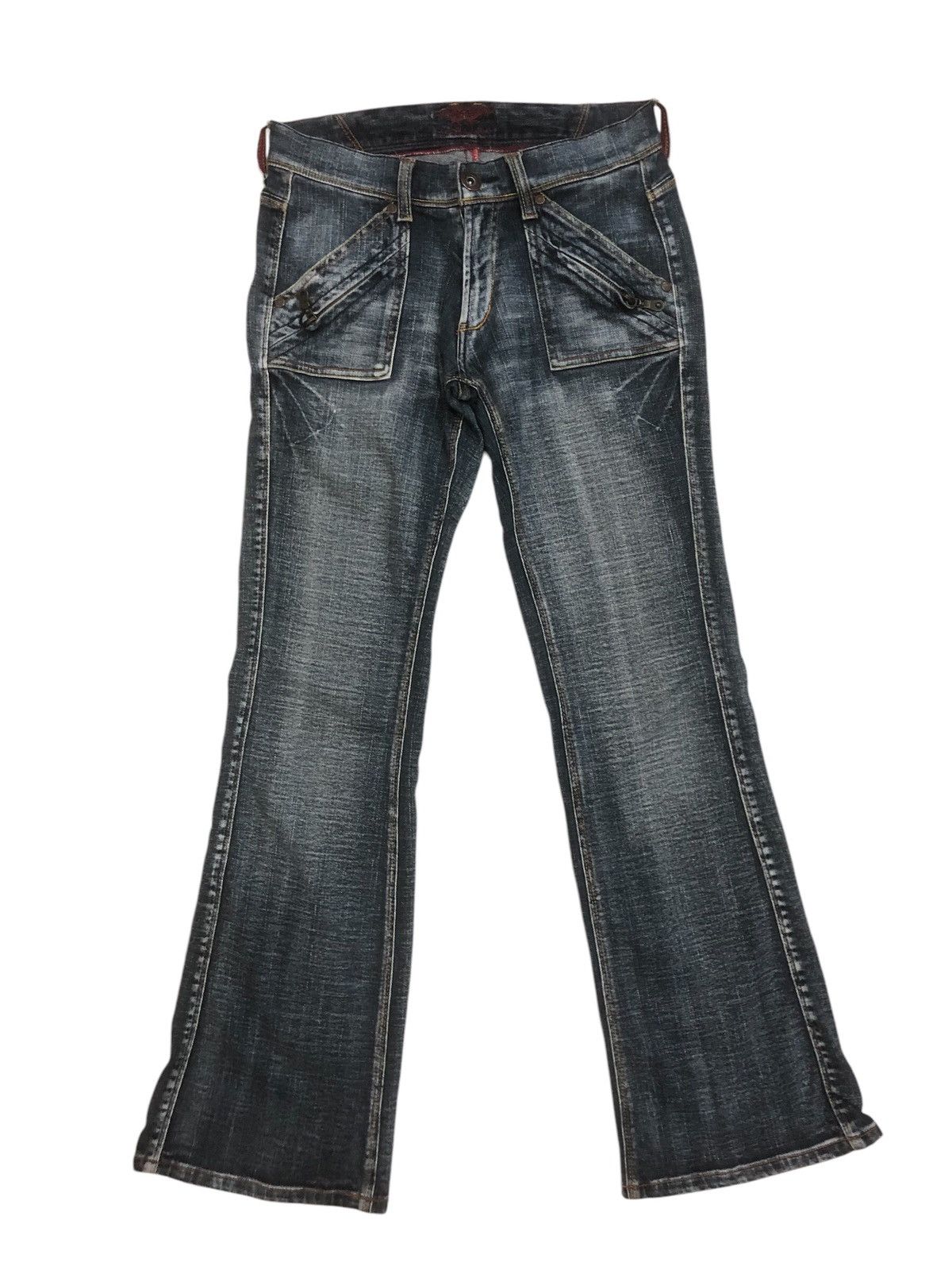 If Six Was Nine Spar Avion Flare Jeans Size 28" / US 6 / IT 42 - 1 Thumbnail