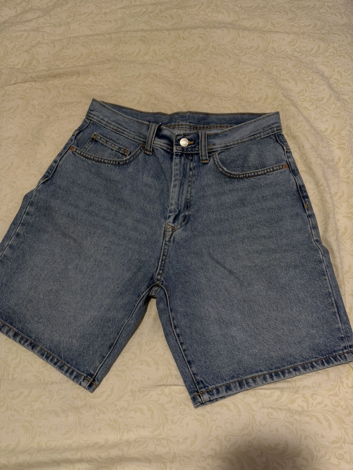 Zara Zara Denim Standards Shorts Size US 31 - 1 Thumbnail