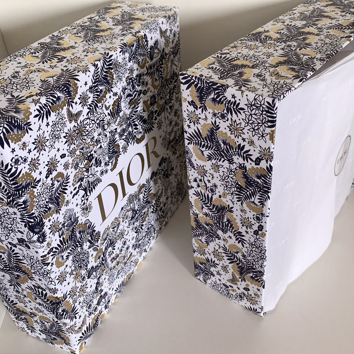 Dior Dior special gold foil gift box storage box Size ONE SIZE - 4 Thumbnail