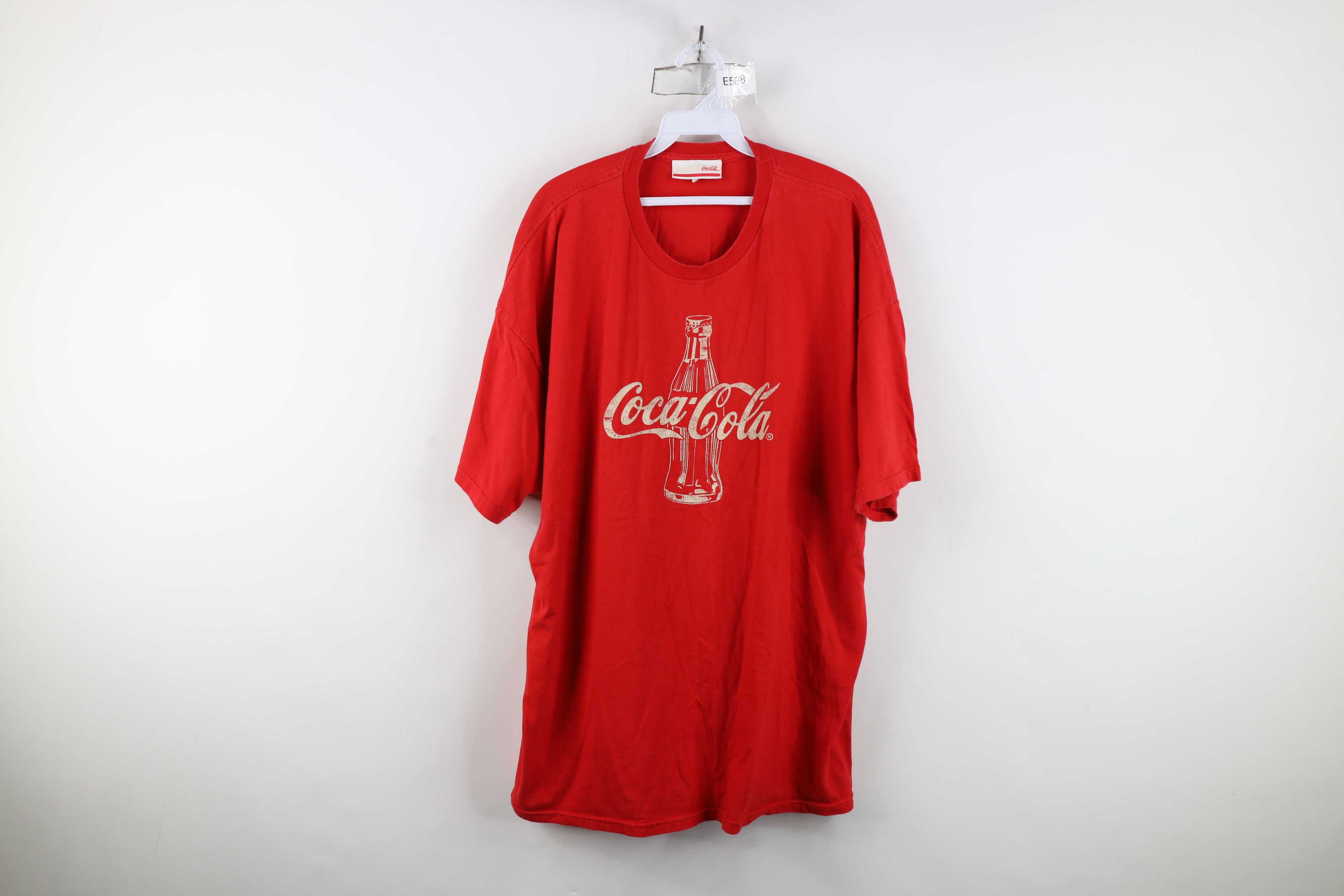 Coca Cola Vintage Coca Cola Spell Glass Bottle Short Sleeve T-Shirt Size US XXL / EU 58 / 5 - 1 Thumbnail