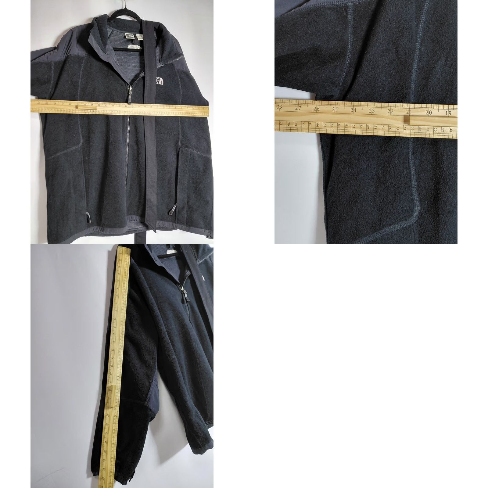 The North Face THE NORTH FACE Fleece Jacket Black Solid Long Sleeve Men XXL Size US XXL / EU 58 / 5 - 8 Thumbnail
