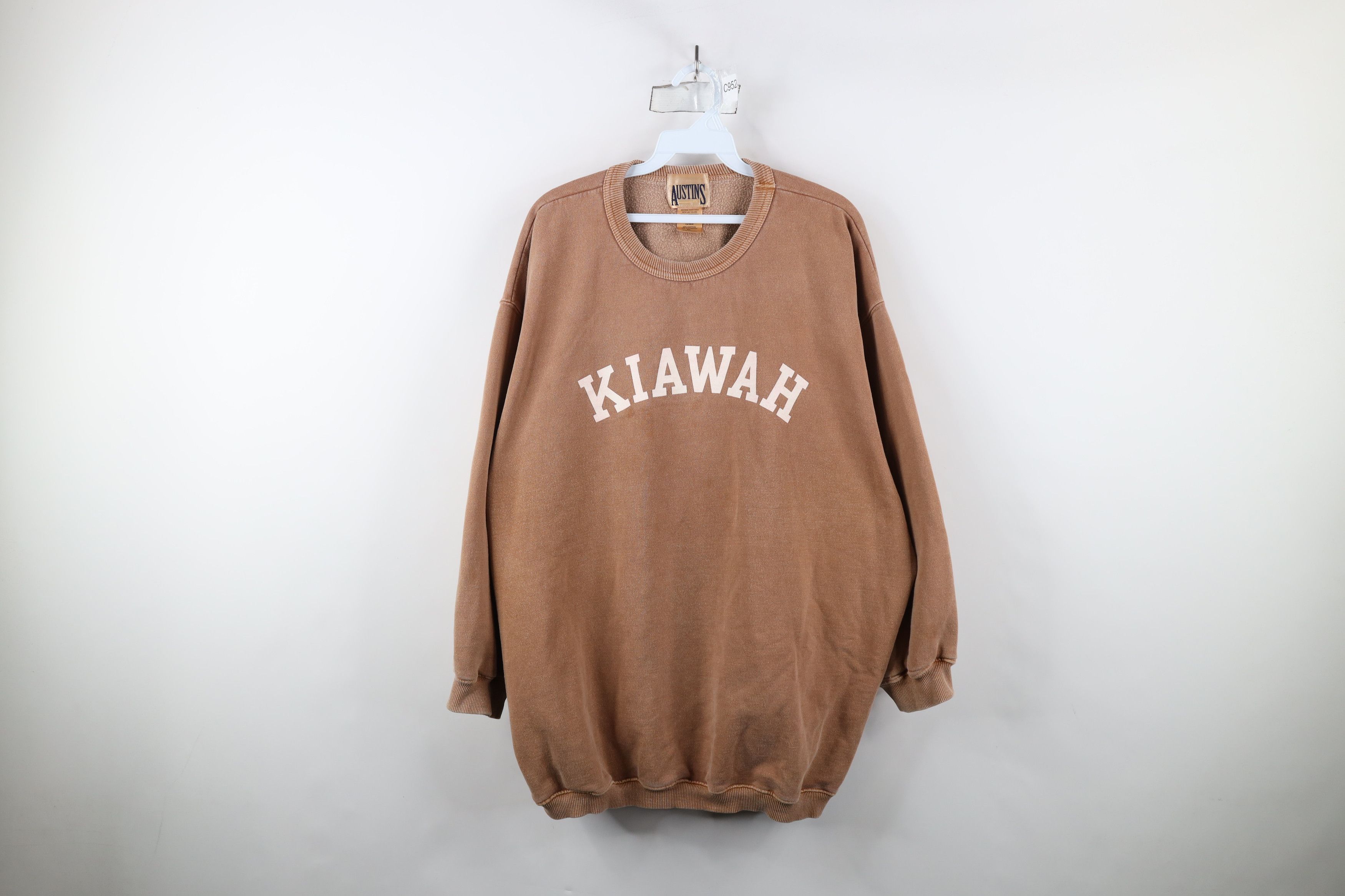 Vintage Vintage 90s Streetwear Oversized Baggy Fit Kiawah Sweatshirt Size XL / US 12-14 / IT 48-50 - 1 Thumbnail