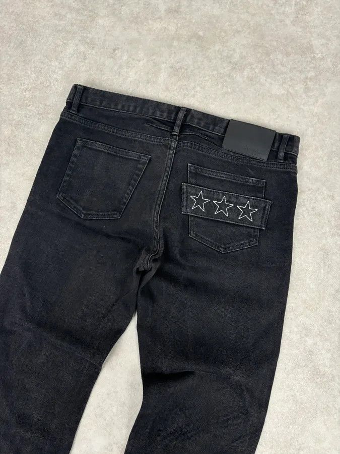 Givenchy SS2017 Givenchy Black Denim Three-Star Jeans by Riccardo Tisci Size US 30 / EU 46 - 7 Thumbnail