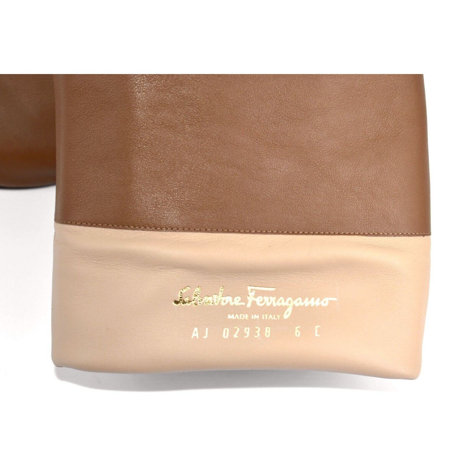 Salvatore Ferragamo B20 NEW SALVATORE FERRAGAMO Avio O-Ring Boots Size 6 C $1590 Size US 6 / IT 36 - 9 Thumbnail