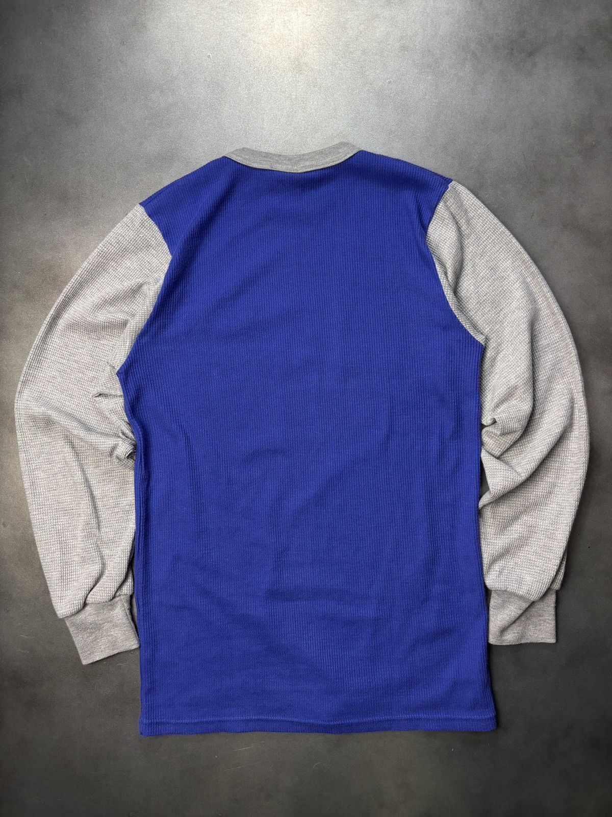 Bugle Boy × Vintage 1980s Bugle Boy Thermal Vintage Two Tone Waffle Raver 1990s Size US M / EU 48-50 / 2 - 6 Thumbnail