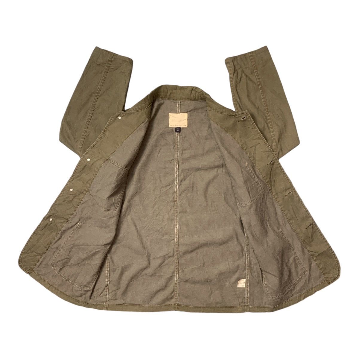 Gap × Japanese Brand Rare Design GAP Soft Denim Jackets Size US M / EU 48-50 / 2 - 3 Thumbnail