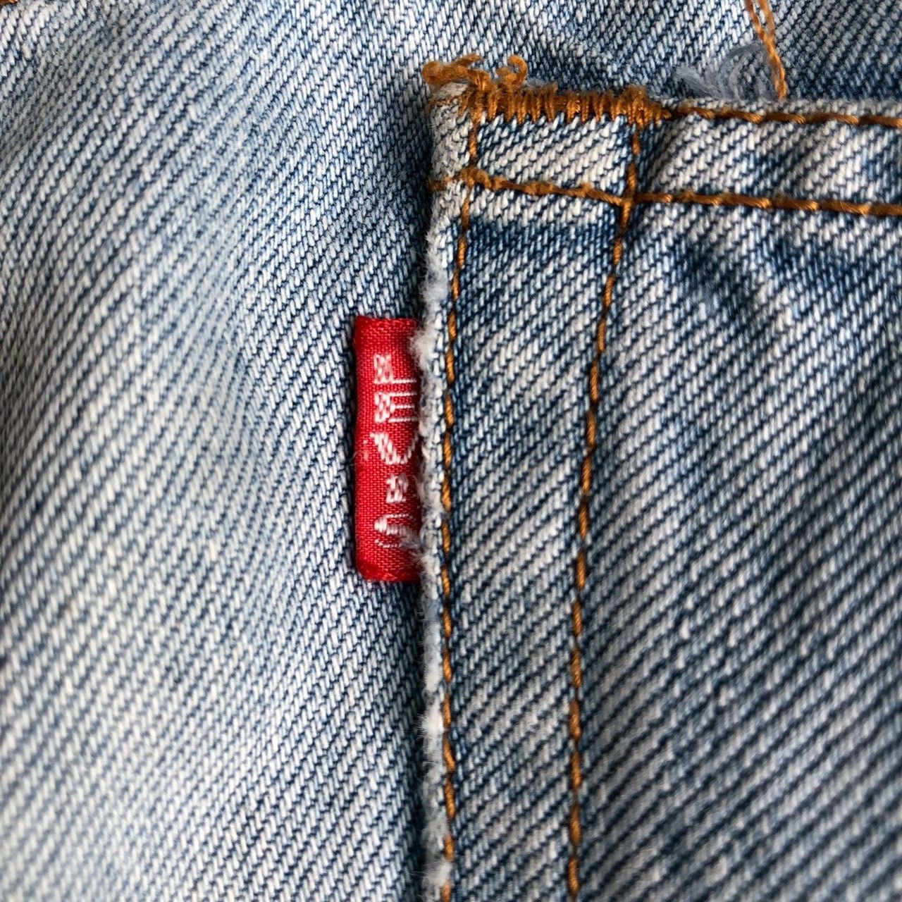 Levi's Vintage Levi’s big E Light Wash Denim Jeans Size US 30 / EU 46 - 11 Thumbnail