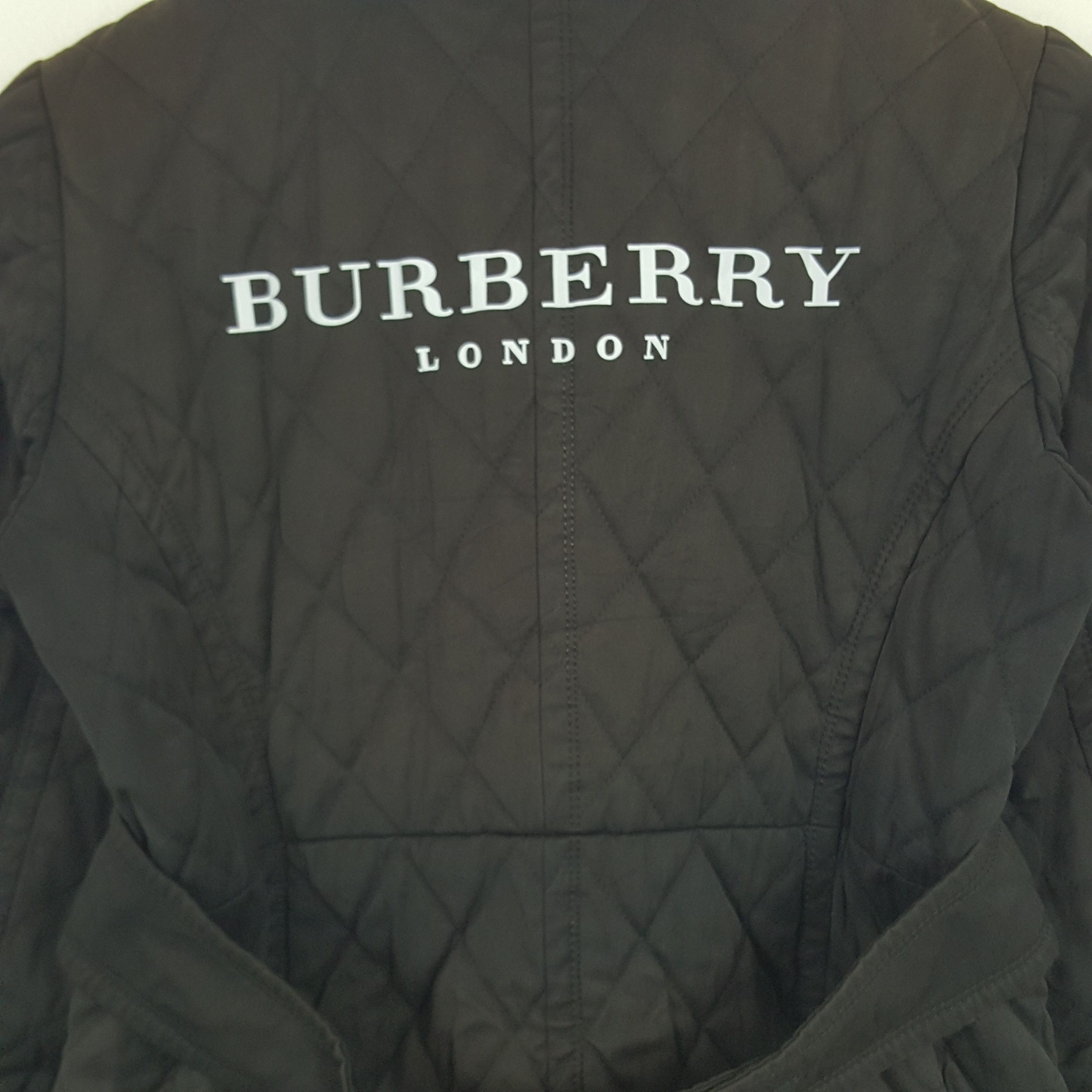 Burberry × Vintage Vintage Burberry London Blue Label Trench Jacket Size US XS / EU 42 / 0 - 2 Thumbnail