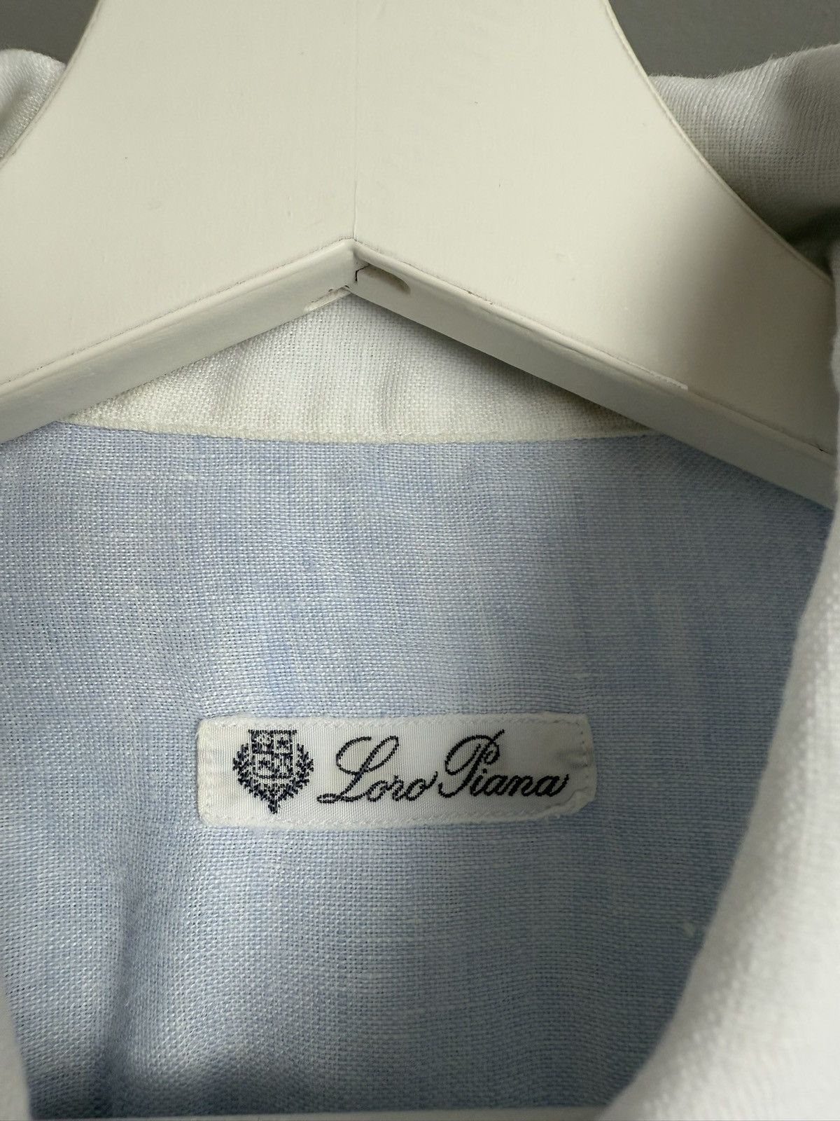 Designer × Loro Piana Loro Piana basic slim fit linen shirt XL designer old money Size US XL / EU 56 / 4 - 4 Thumbnail
