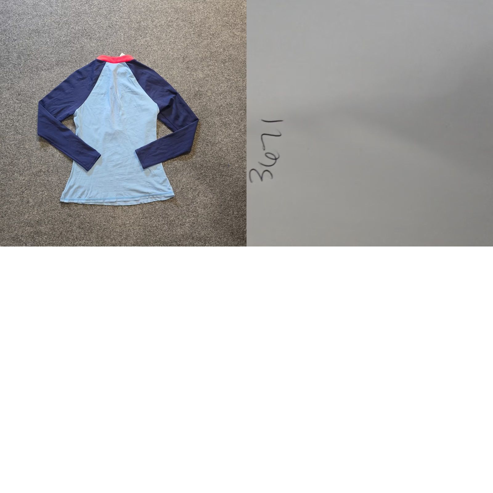 Boden Boden Swim Top Womens 4 Blue Rashguard Colorblock Long Sleeve 1/4 Zip Beach Pool Size S / US 4 / IT 40 - 8 Thumbnail