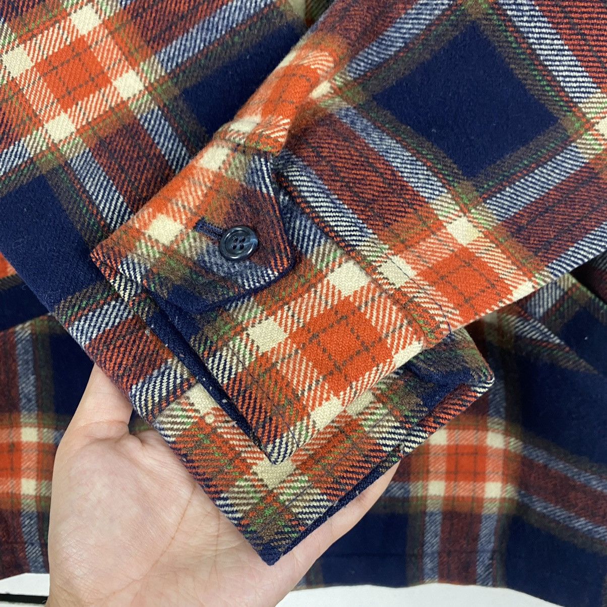 Japanese Brand × Van 💥VAN JAC TARTAN CHECKER WORKER WESTERN WOOL JACKET Size US M / EU 48-50 / 2 - 8 Thumbnail