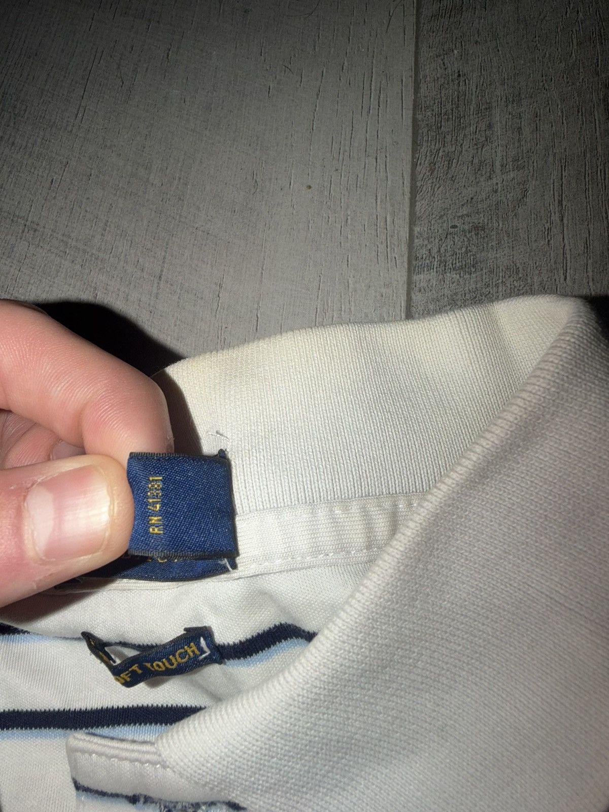 Polo Ralph Lauren White striped polo ralph lauren Size US M / EU 48-50 / 2 - 5 Thumbnail