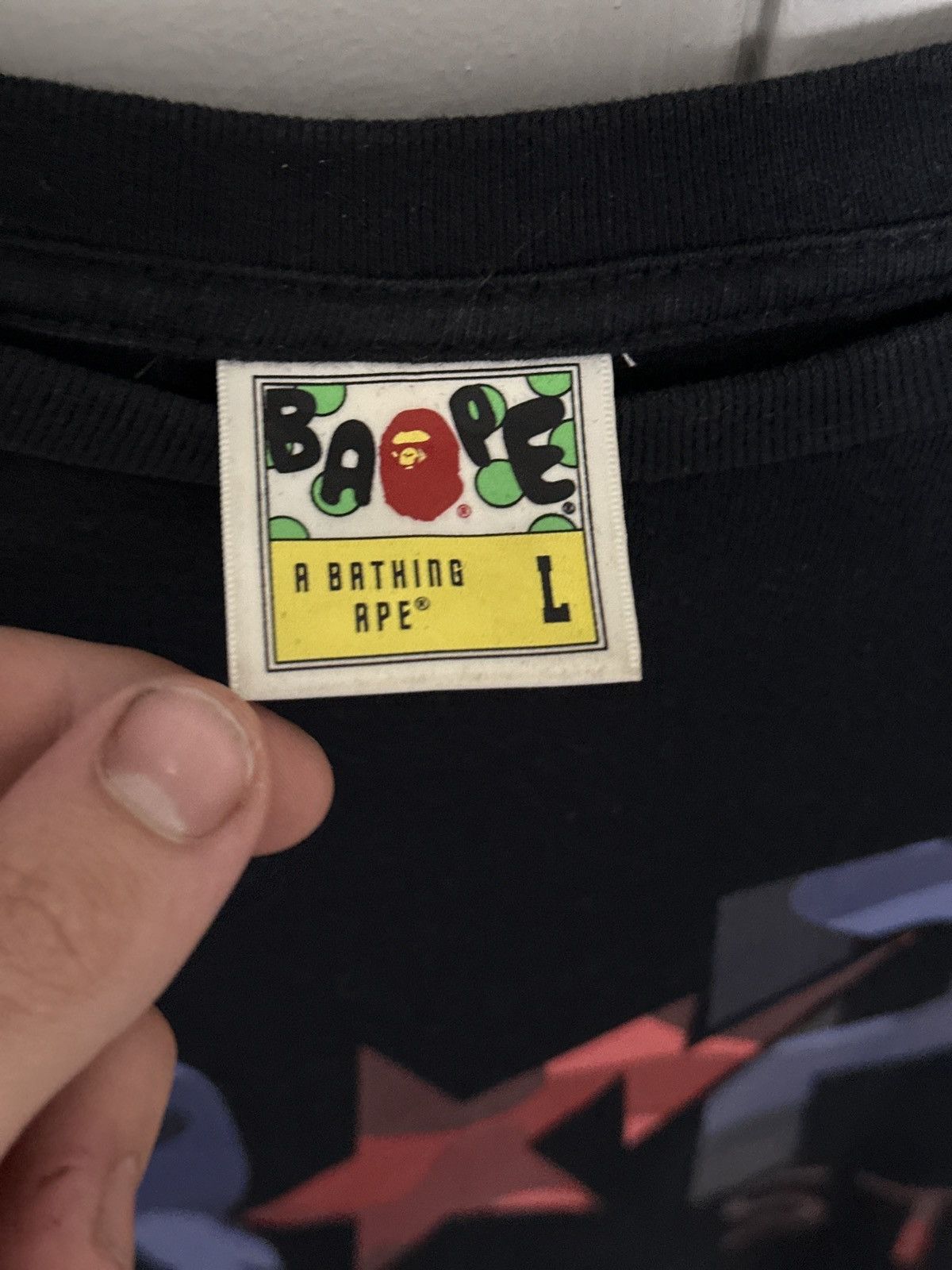 Bape Color Camo Bape Sta Tee Size US L / EU 52-54 / 3 - 3 Thumbnail