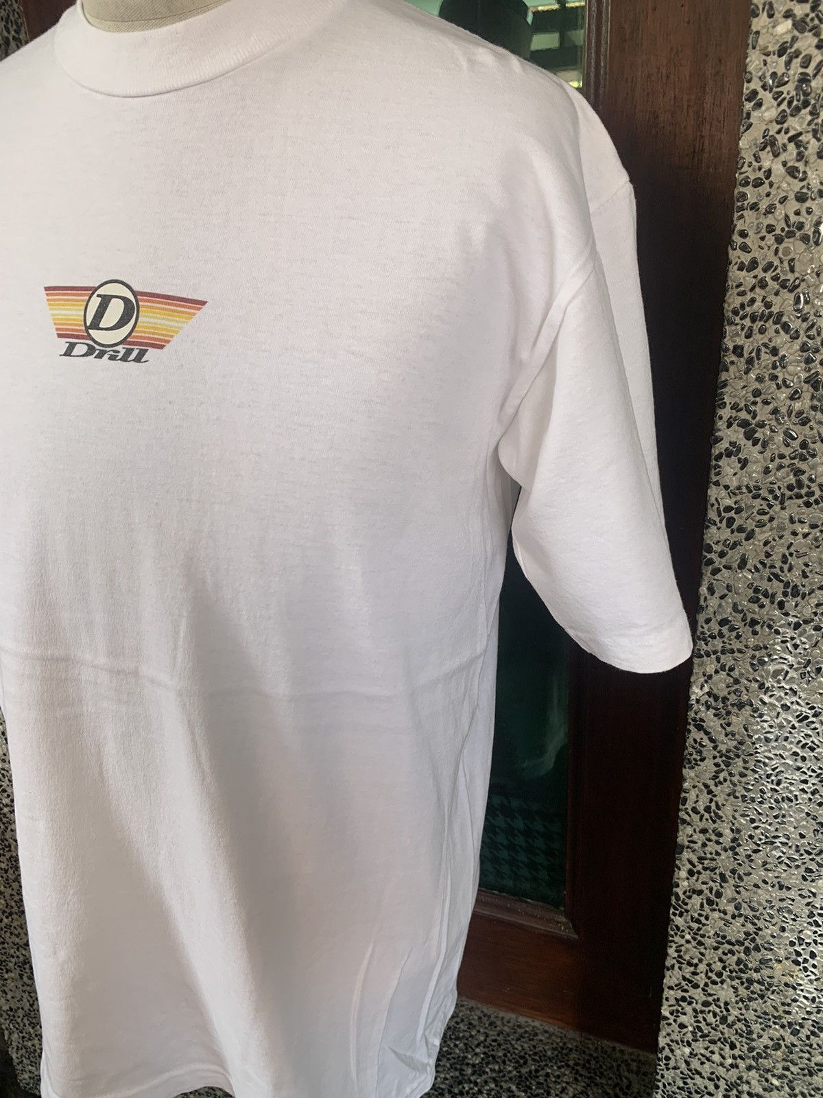 Vintage Vintage 90s Drill Streetwear Skate Surf T shirt Size US M / EU 48-50 / 2 - 5 Thumbnail