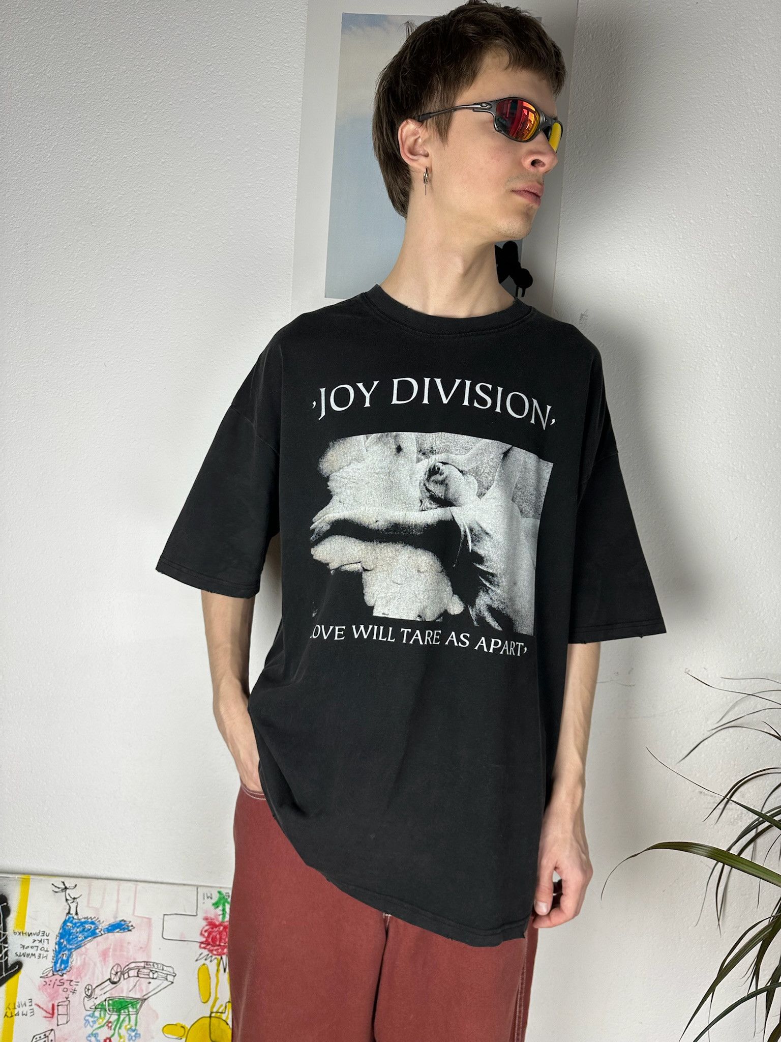 Vintage Joy Division Love will tear us apart vintage Size US XL / EU 56 / 4 - 11 Thumbnail