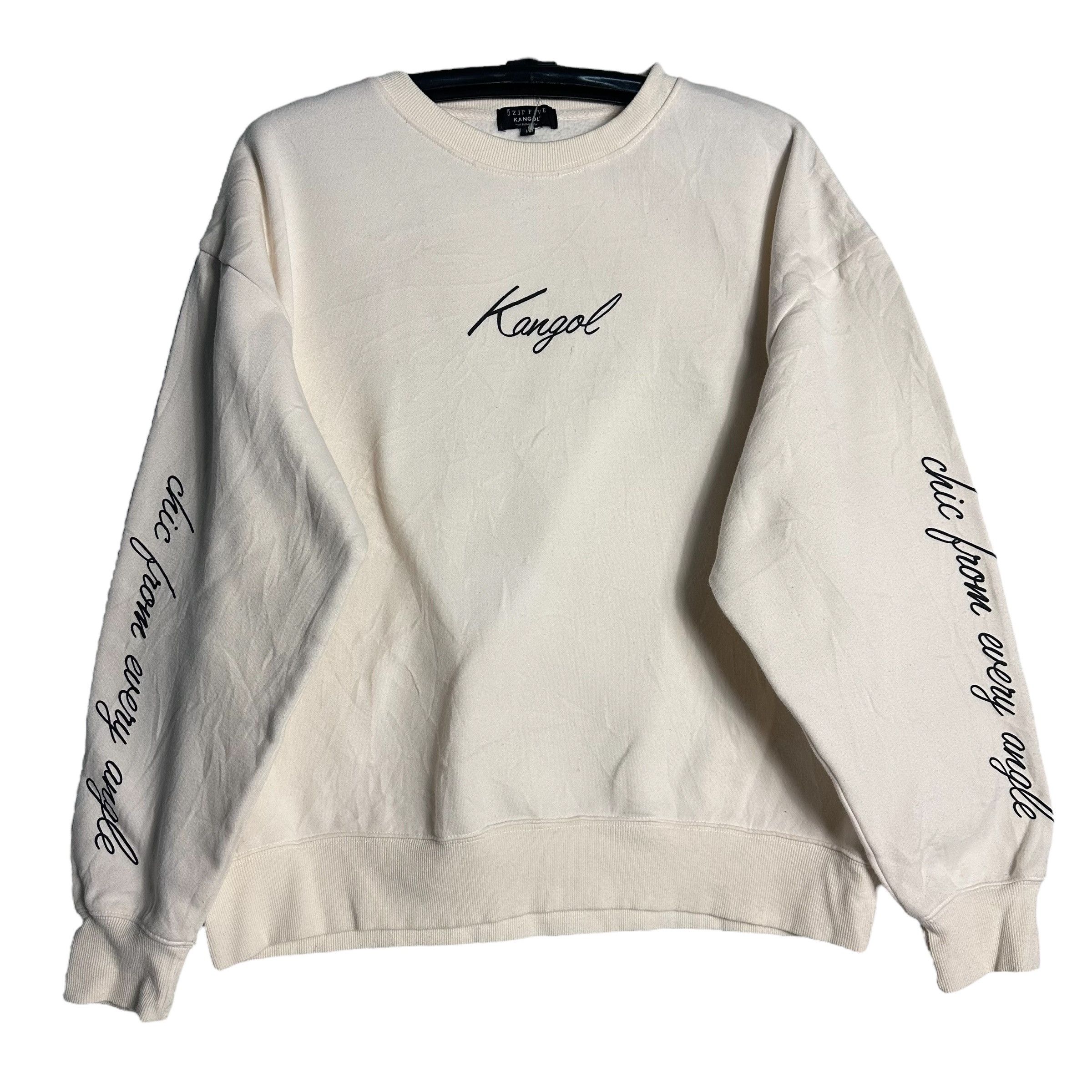 Kangol × Vintage 🔥RARE🔥Vintage Kangol All Print Crewneck Sweatshirt Size US M / EU 48-50 / 2 - 1 Thumbnail