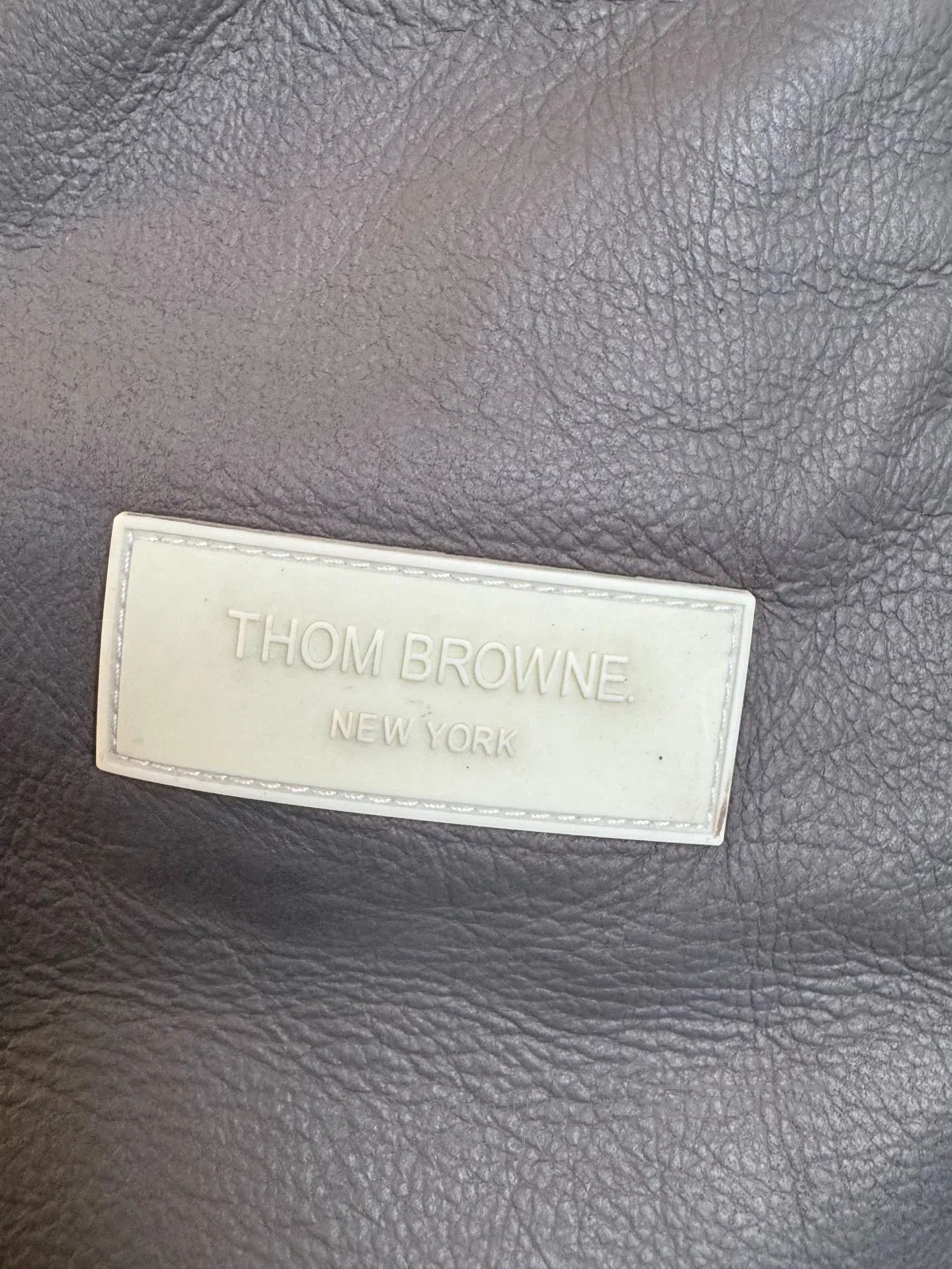Thom Browne Thom Browne Grey Shearling Hooded Zip-Up Jacket| Size US XXL / EU 58 / 5 - 7 Thumbnail