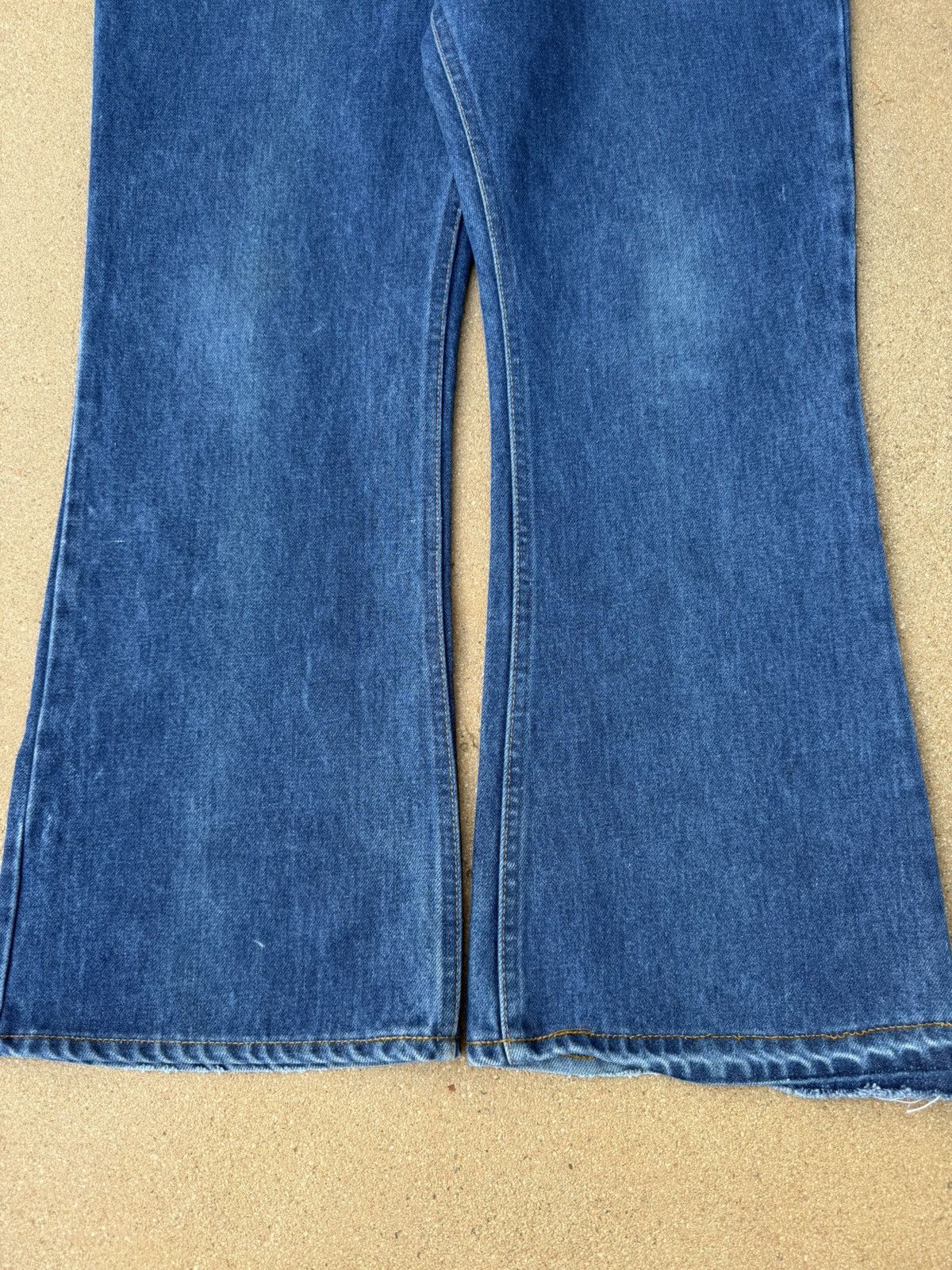 Levi's Vtg 80’s Levi’s 646 Orange Tab Bellbottom Flare Jeans 36x28 Size US 36 / EU 52 - 3 Thumbnail