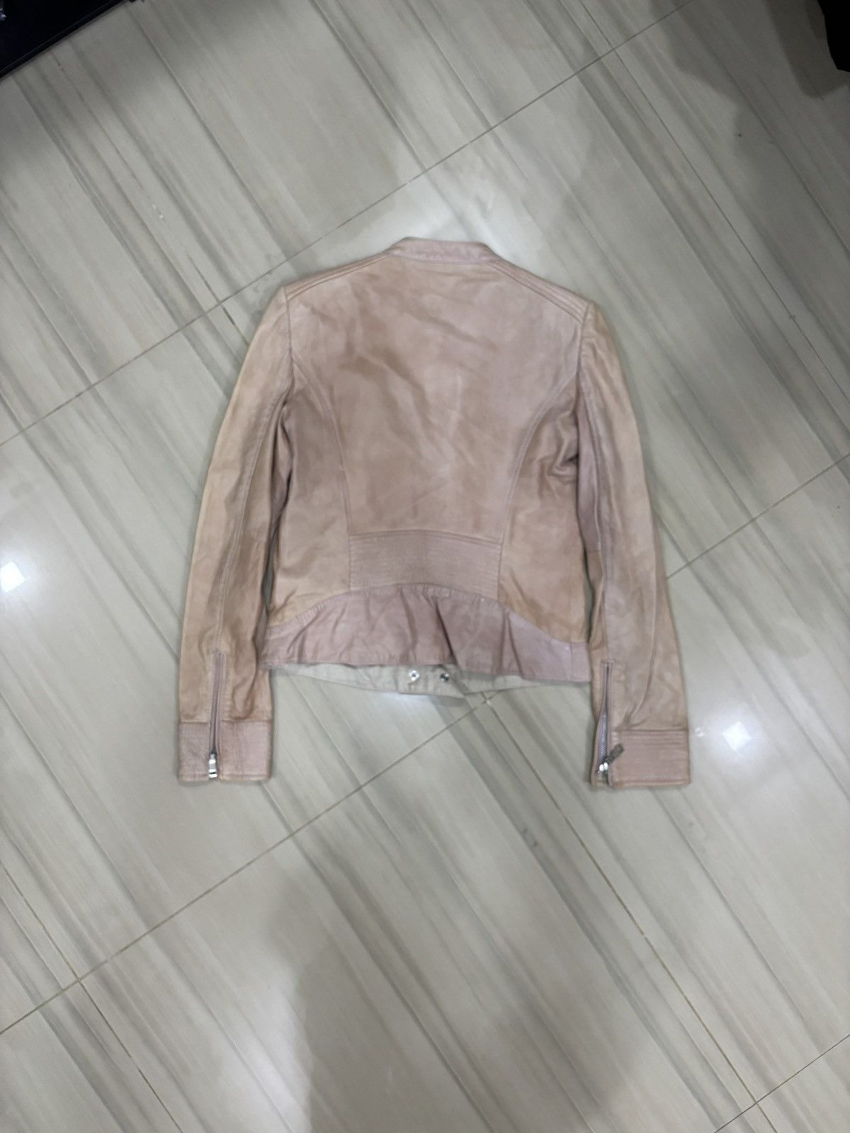 Emporio Armani Emporio Armani Leather Jacket Size S / US 4 / IT 40 - 5 Thumbnail