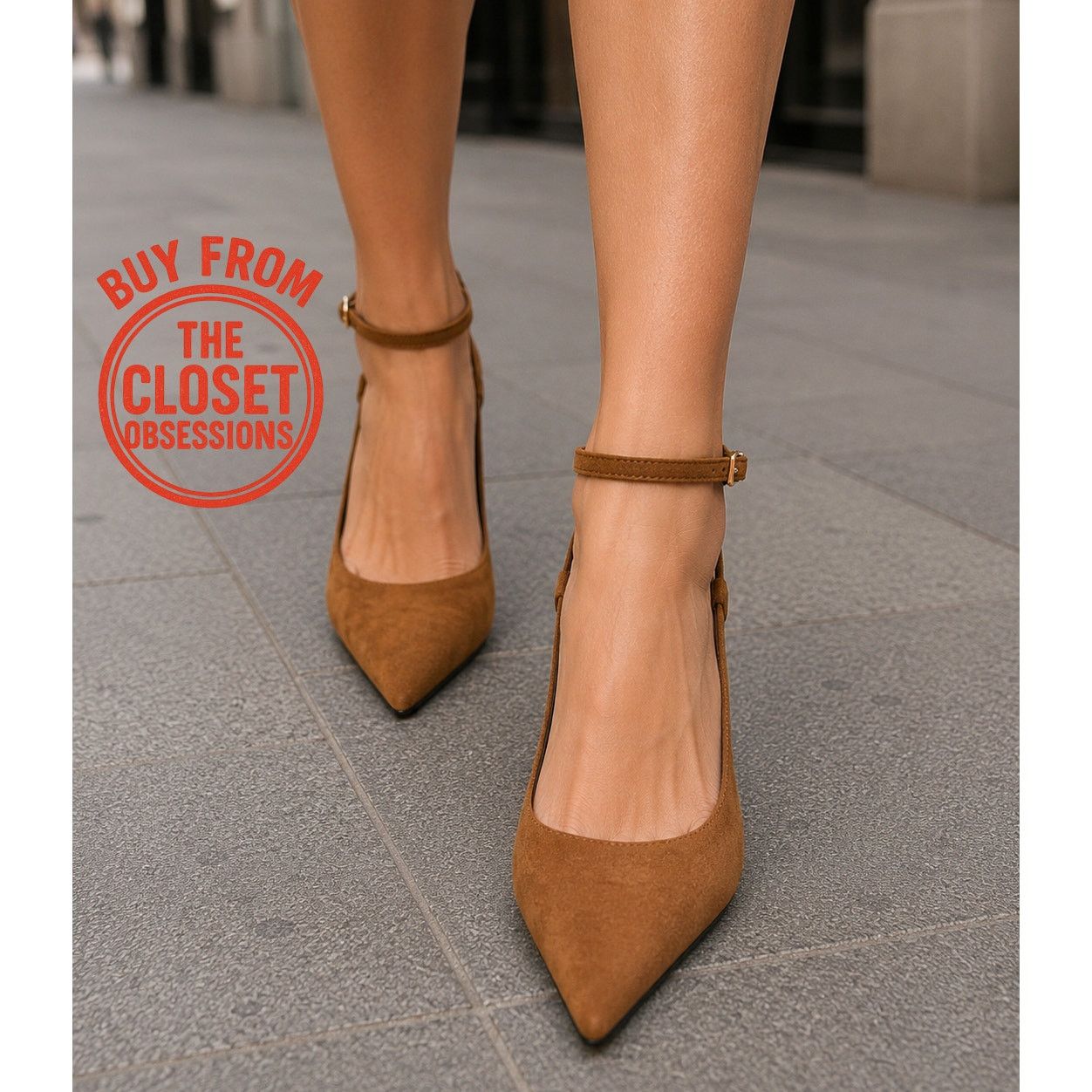 Zara ZARA Brown Leather Slingback Heels NWT Size US 9 / IT 39 - 5 Thumbnail