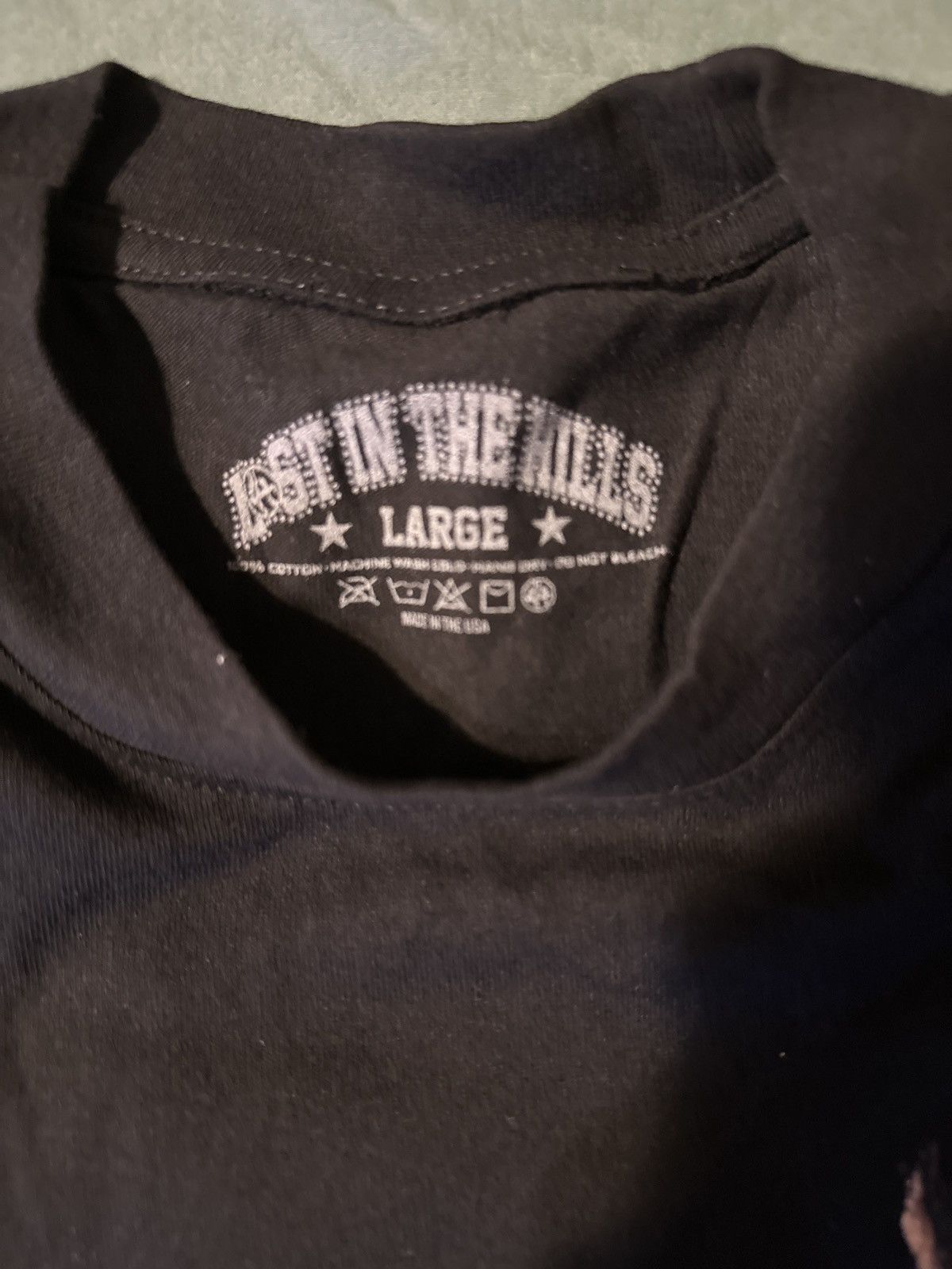 Other Lost In The Hills Flaming Skull T-Shirt (Size Large) Size US L / EU 52-54 / 3 - 3 Thumbnail