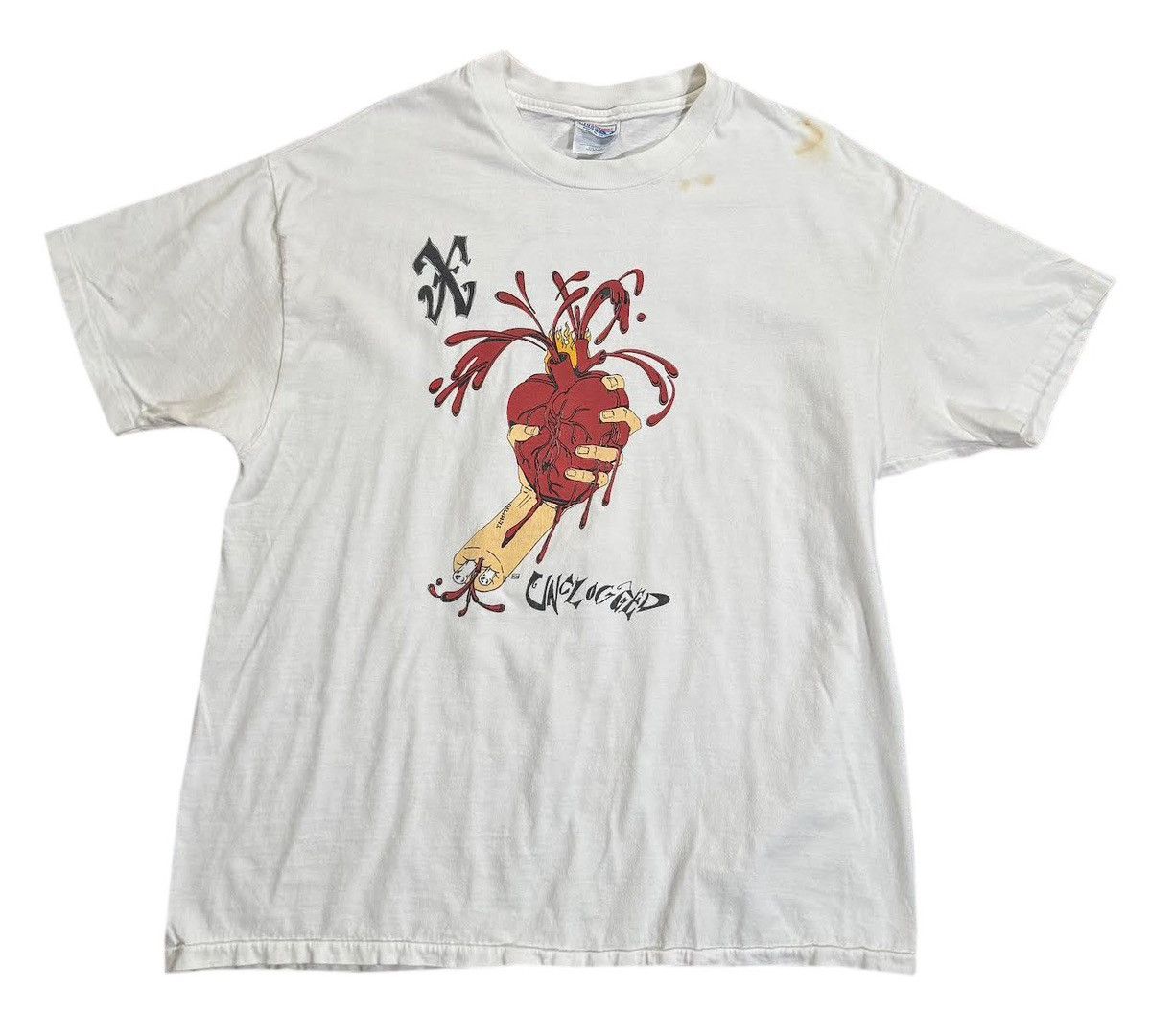 Vintage Vintage X Unclogged Album T Shirt (Size XL) Size US XL / EU 56 / 4 - 1 Thumbnail