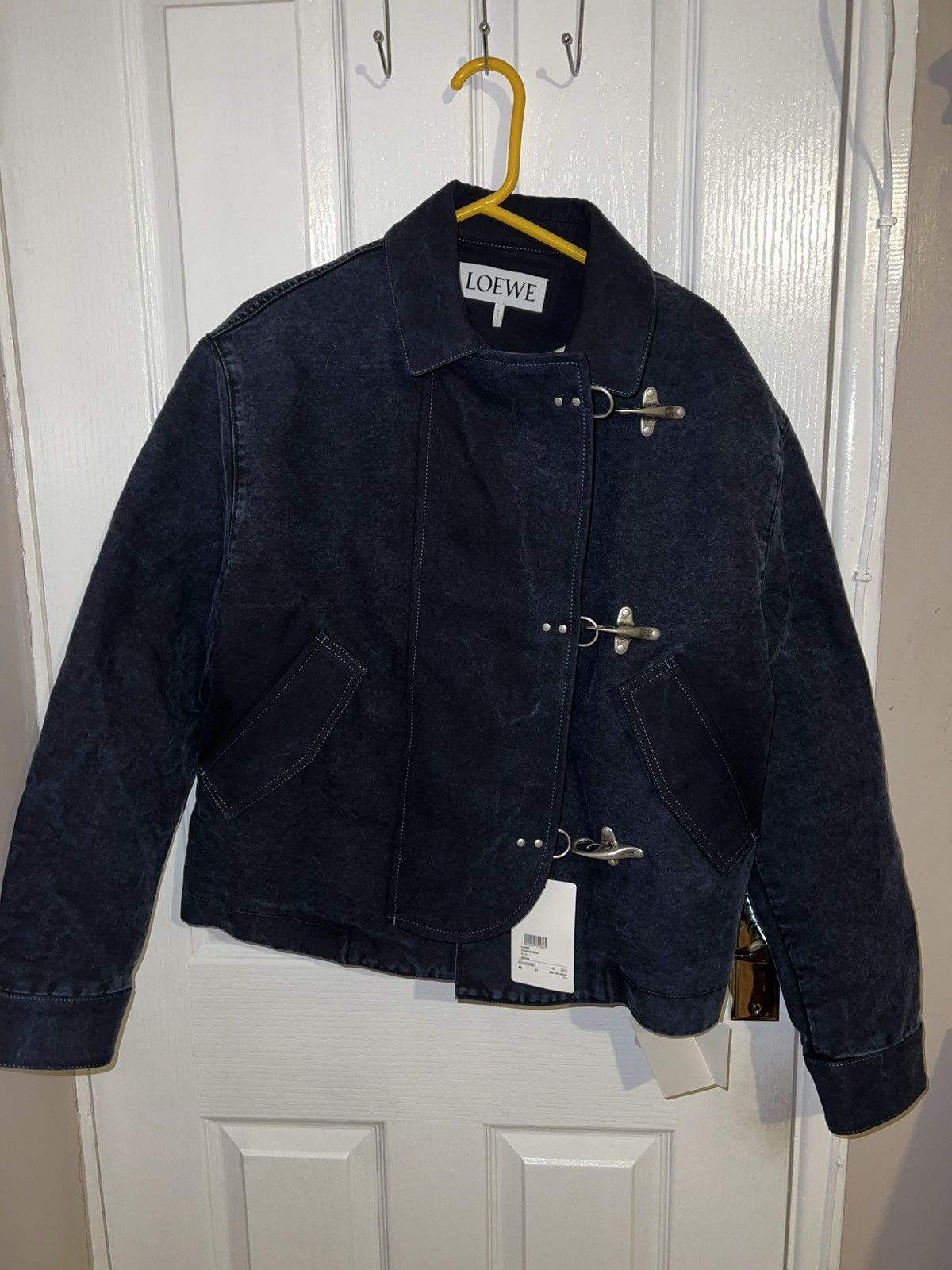 Loewe Loewe cotton twill jacket fireman clasp Size US S / EU 44-46 / 1 - 1 Thumbnail
