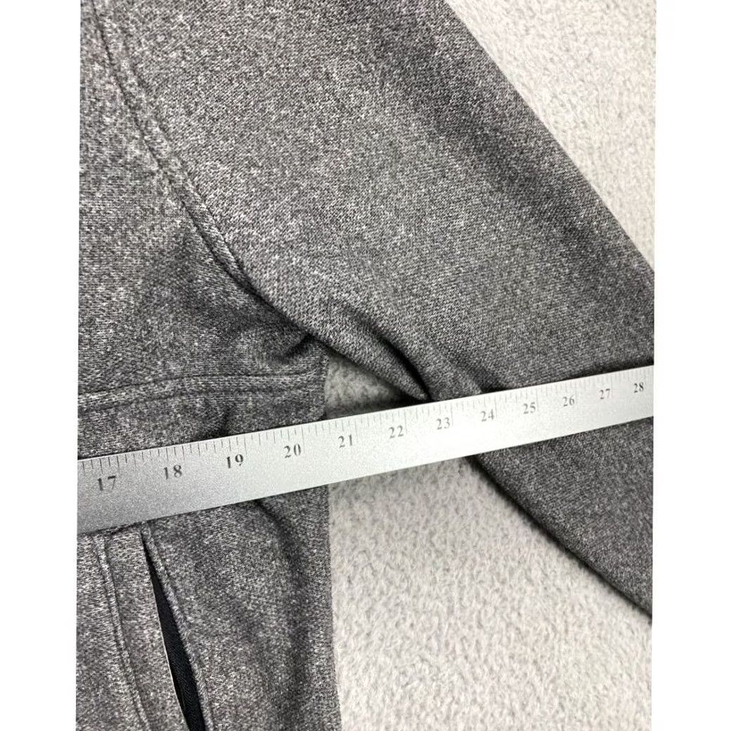 Vintage J Crew Quarter Zip Pullover Sweatshirt Heather Gray Men's Size Medium Polyester Size US M / EU 48-50 / 2 - 8 Thumbnail