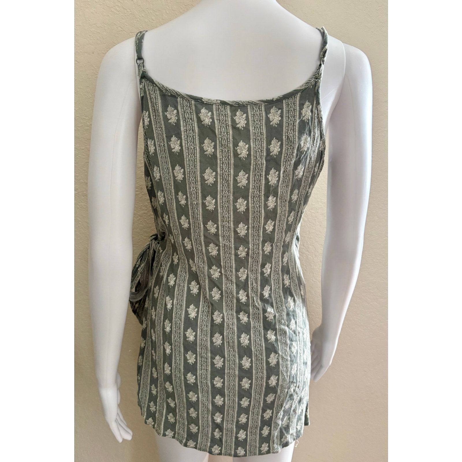 Other Sadie & Sage | Boho Wrap Blouse Sleeveless Tank Top | Small Size S / US 4 / IT 40 - 2 Thumbnail